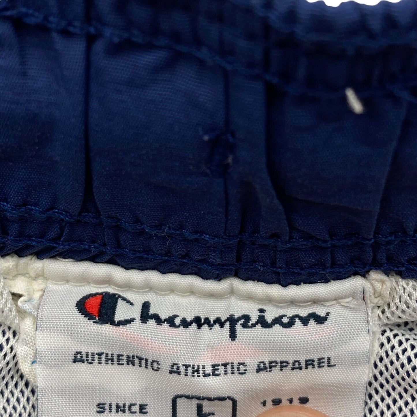 Champion Navy Blue Activewear Shorts Size L