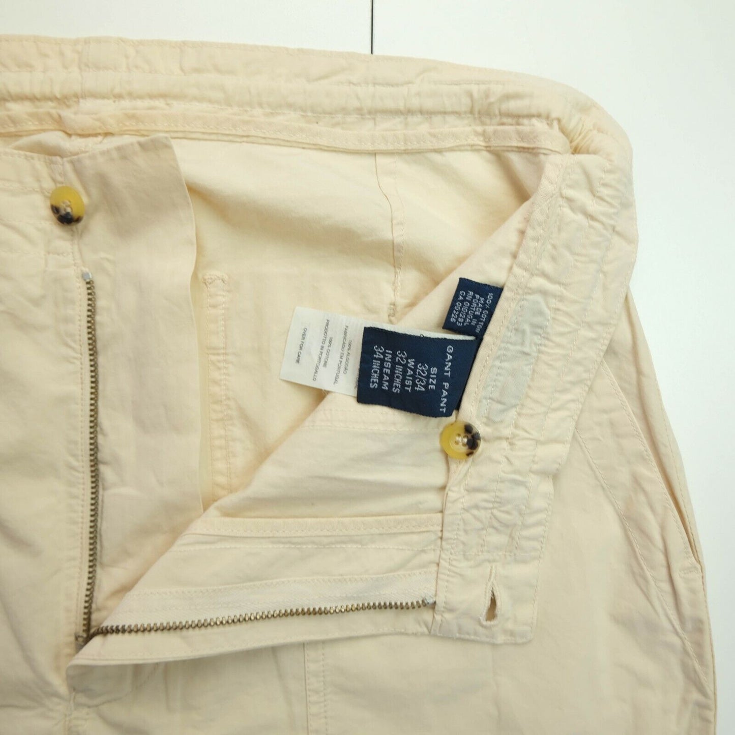 GANT Beige Chino Pants Trousers Size W32 L34