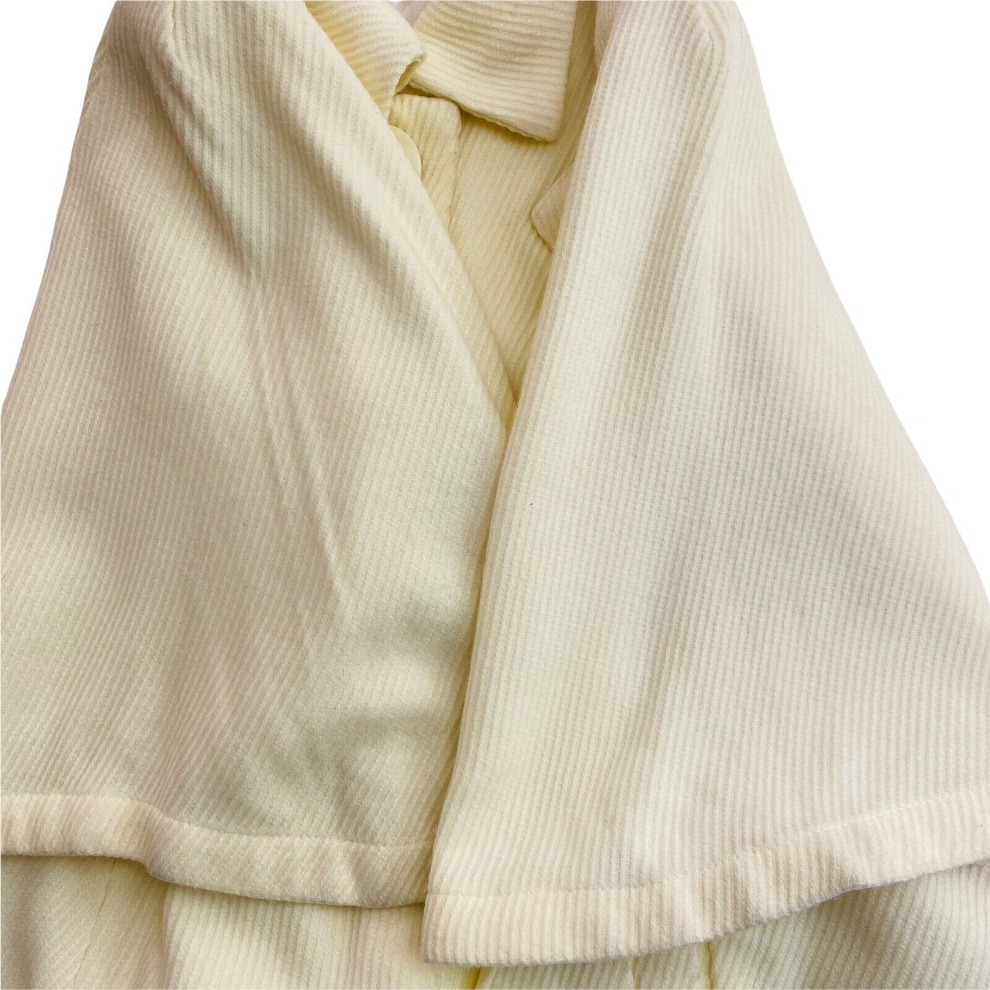 JLO By Jennifer Lopez Beige Corduroy Cape Coat Size S