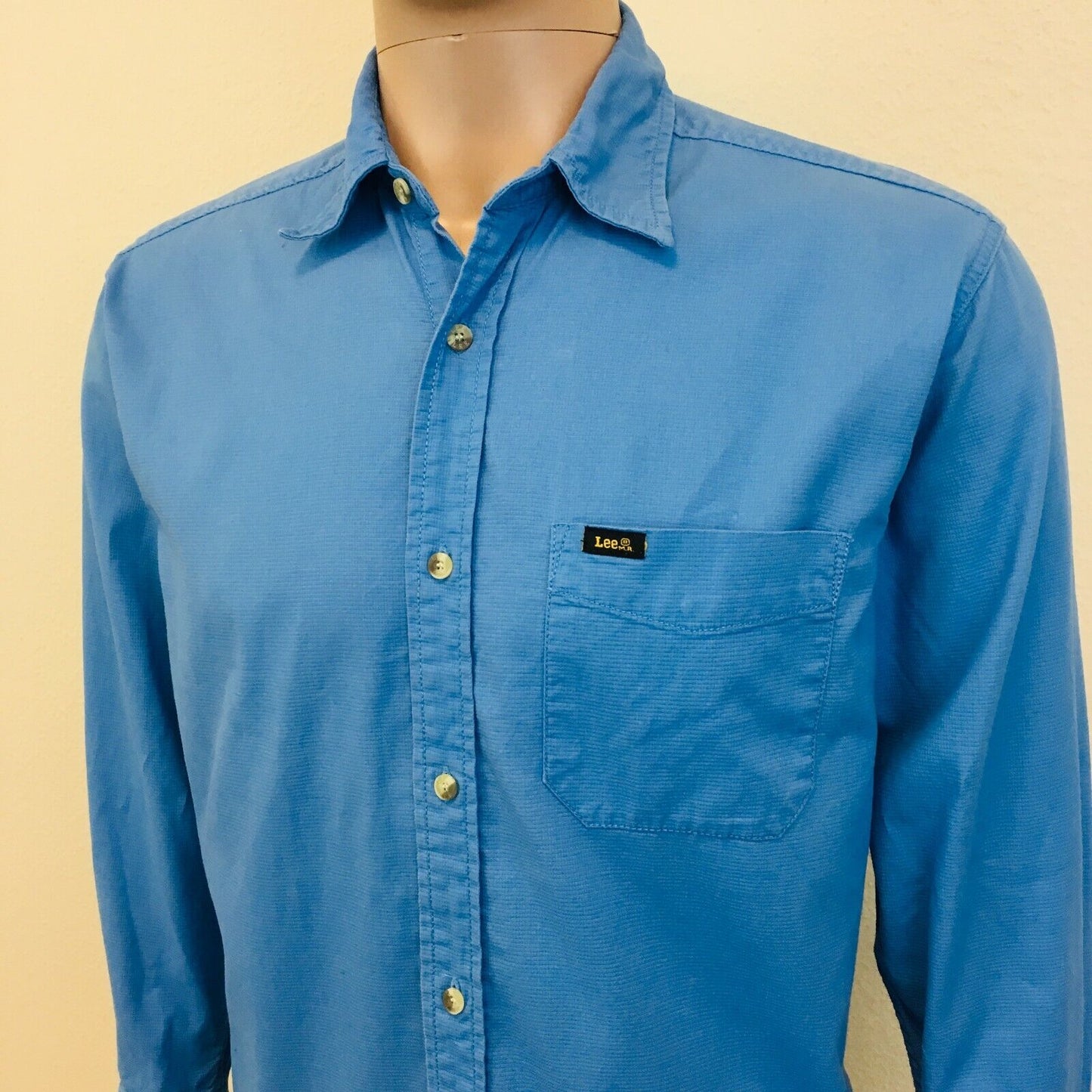 Lee Blue Vintage Union Made Shirt Size S