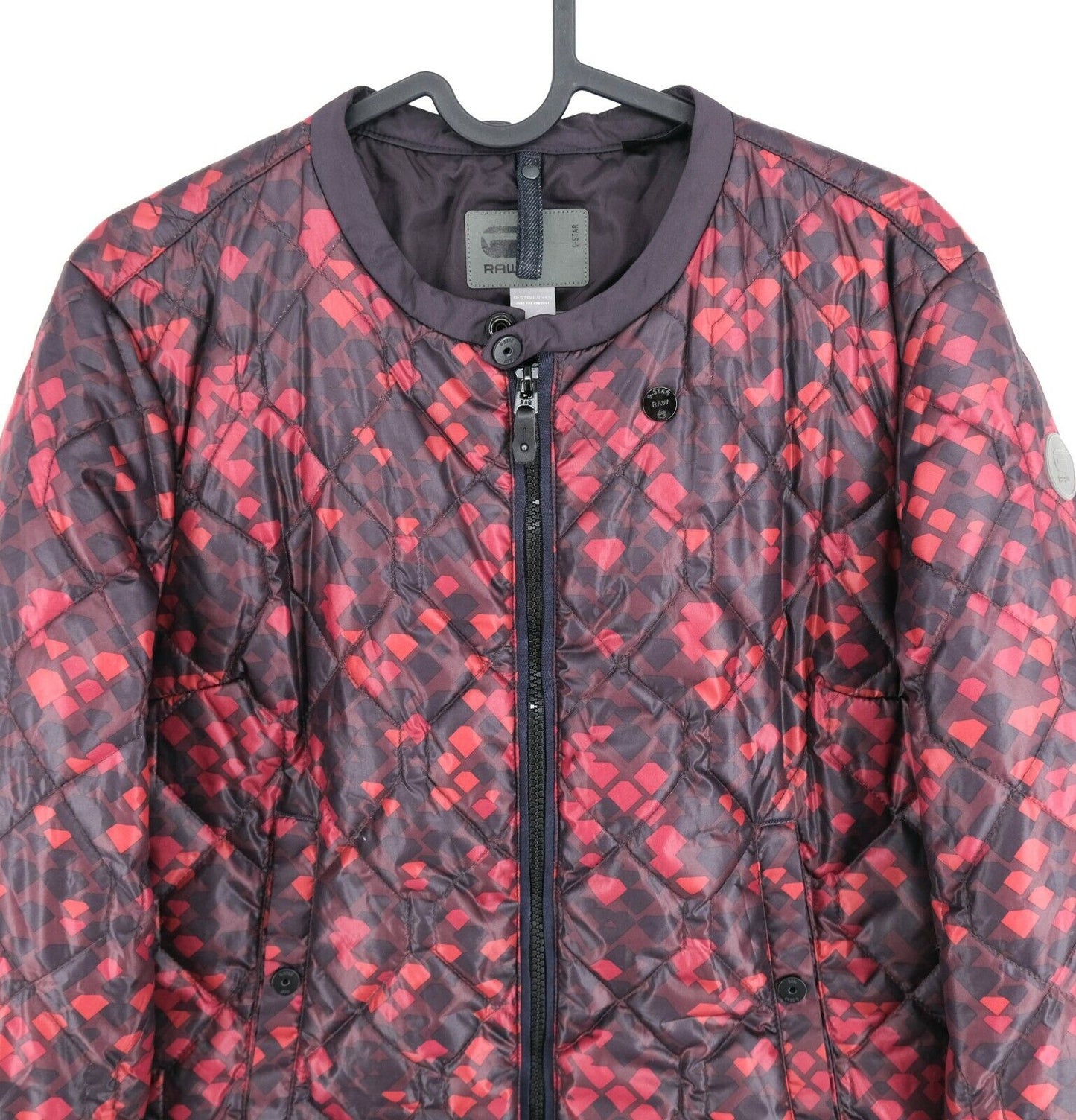 G-STAR RAW Dark Red Blizzard Noman Bomber Jacket Coat Size M