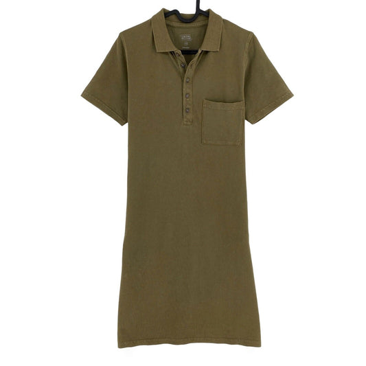 CAMEL ACTIVE Green Pique Polo Shirt Dress Size XS