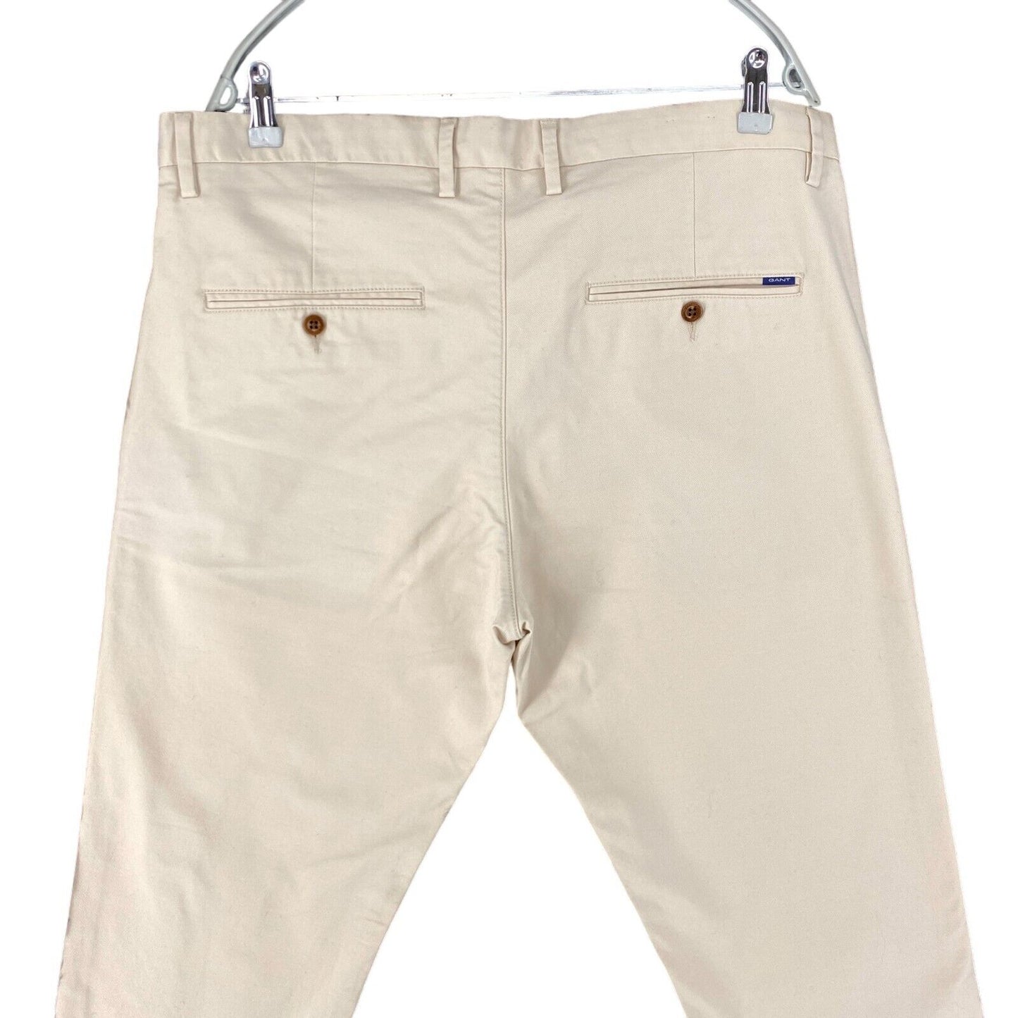 GANT HALLDEN Pantalon Chino Slim Fit Beige Clair Taille W38 L32