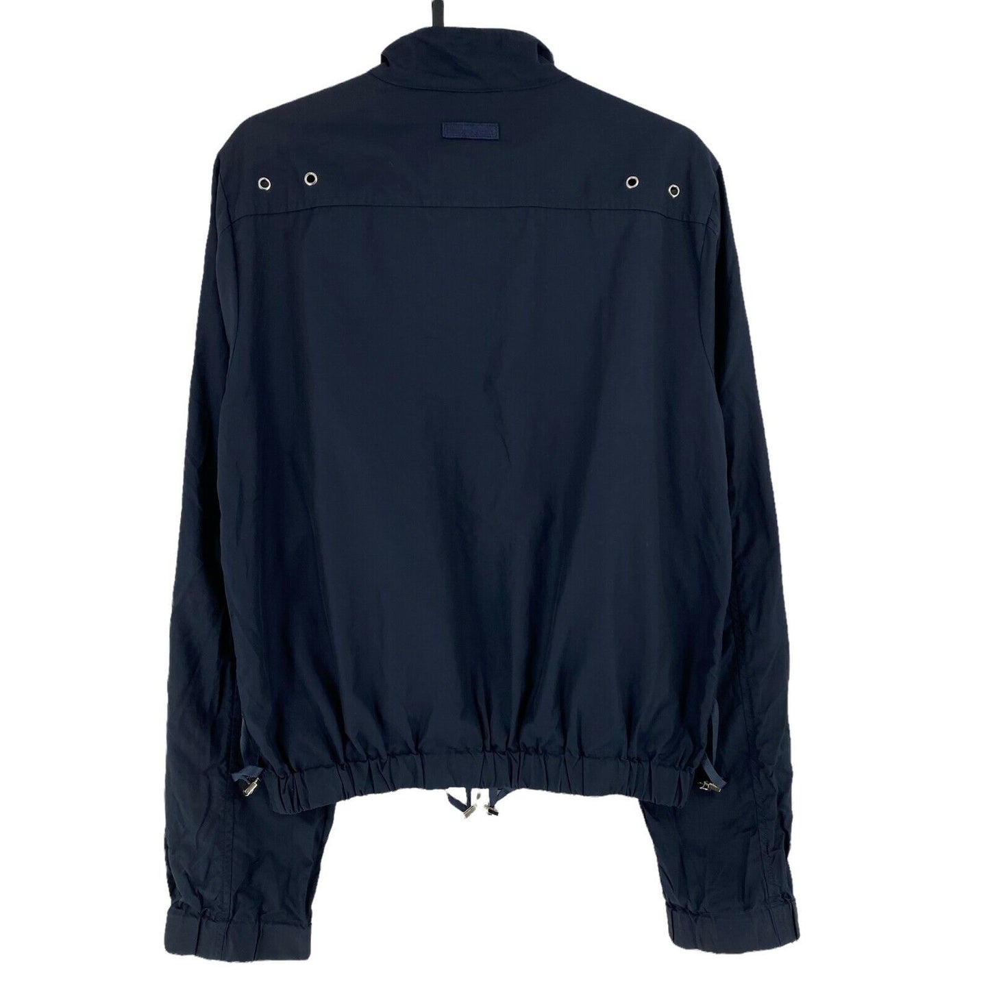 Marlboro Classics Navy Blue Cotton Blend Jacket Size L