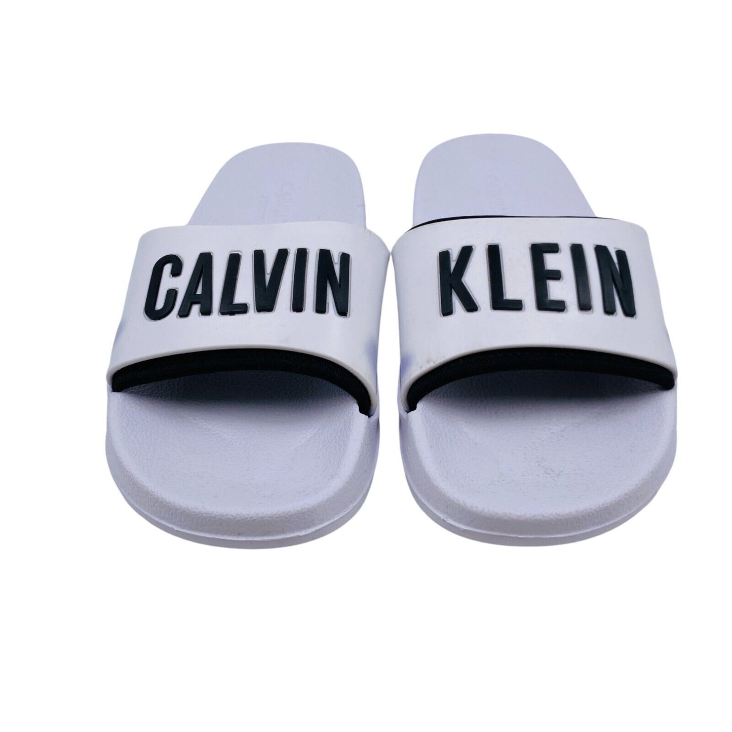 Calvin Klein Beachwear Women White Sandals EUR 35 / 36 US 5 / 6 UK 2.5 / 3.5