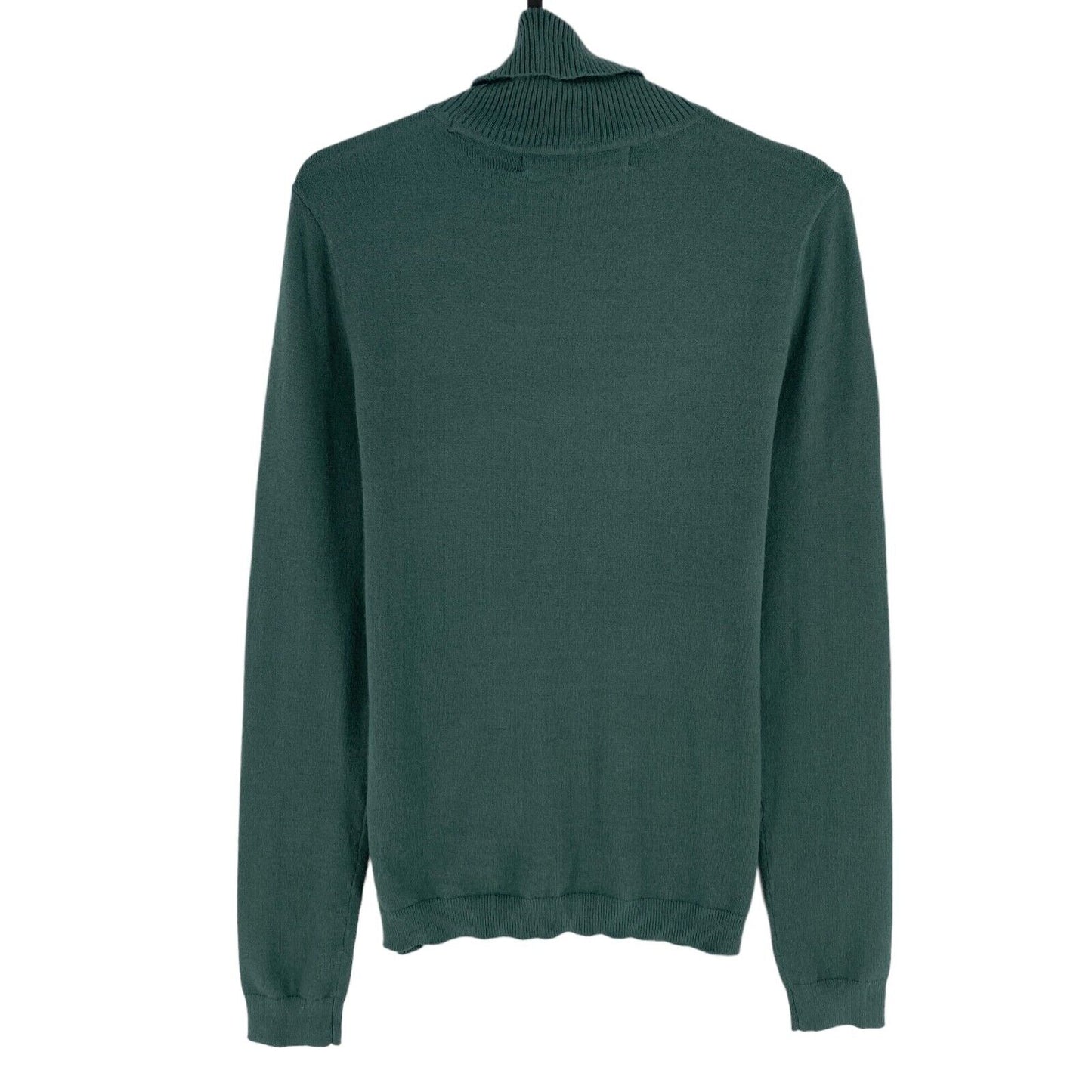 VERO MODA Womens Dark Green Roll Neck Sweater Jumper Size M