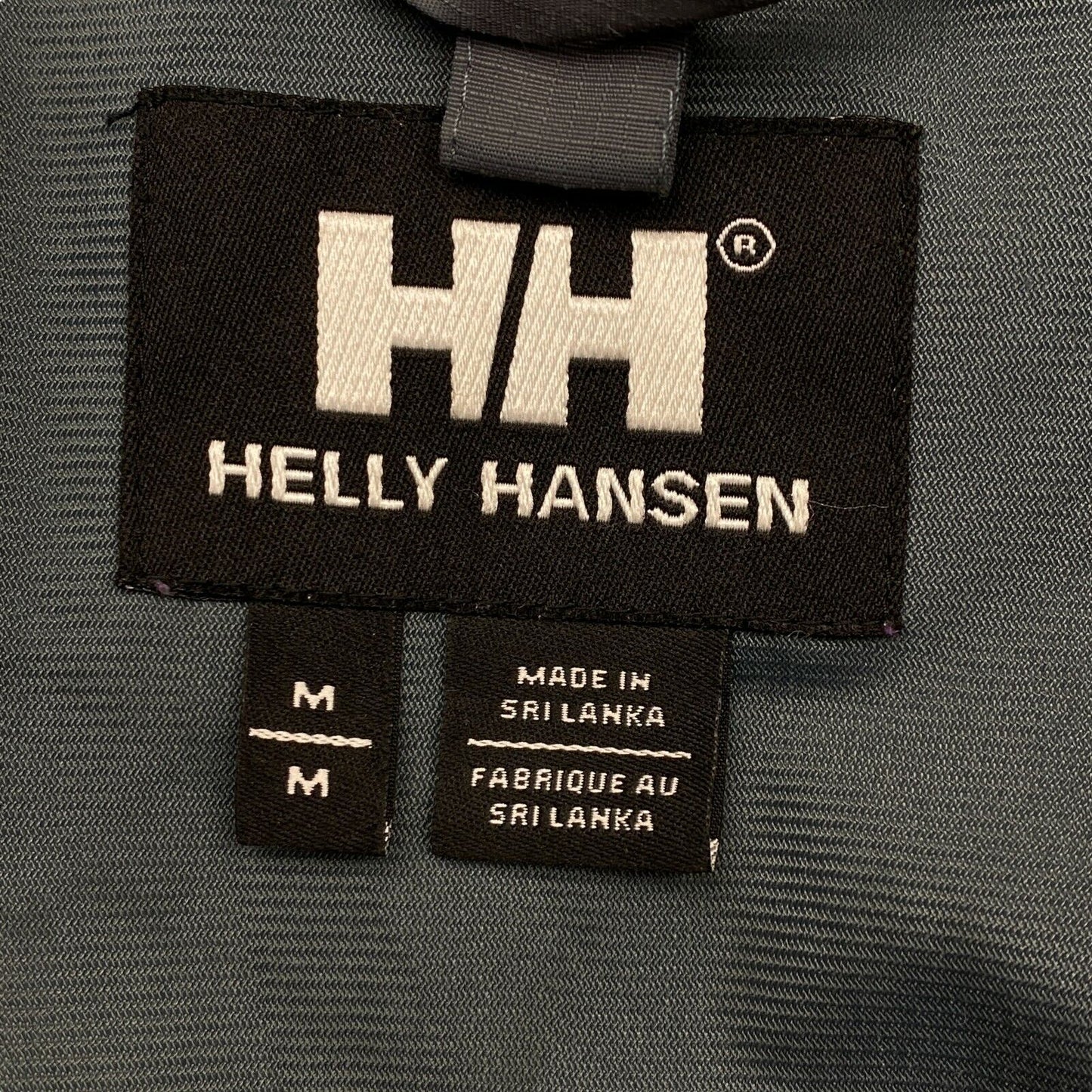 HELLY HANSEN TECH Graue Kapuzenjacke Größe M