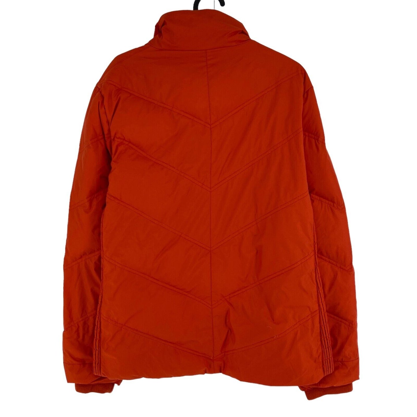 LACOSTE Orange Down Puffer Jacket Coat Size EU 44 UK 16 US 14