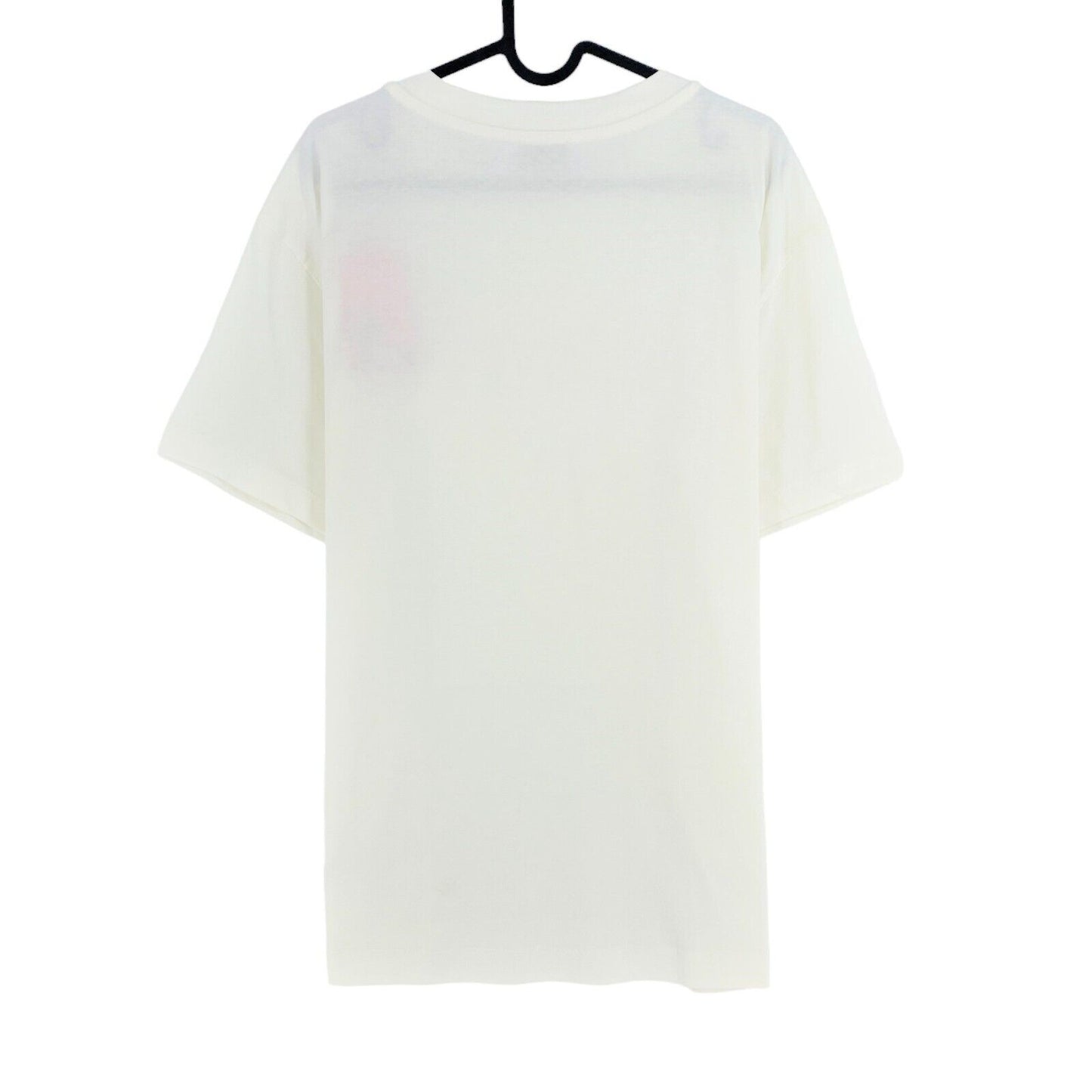 DIESEL Blanc avec Spray Can Print SS Crew Neck T Shirt Taille L