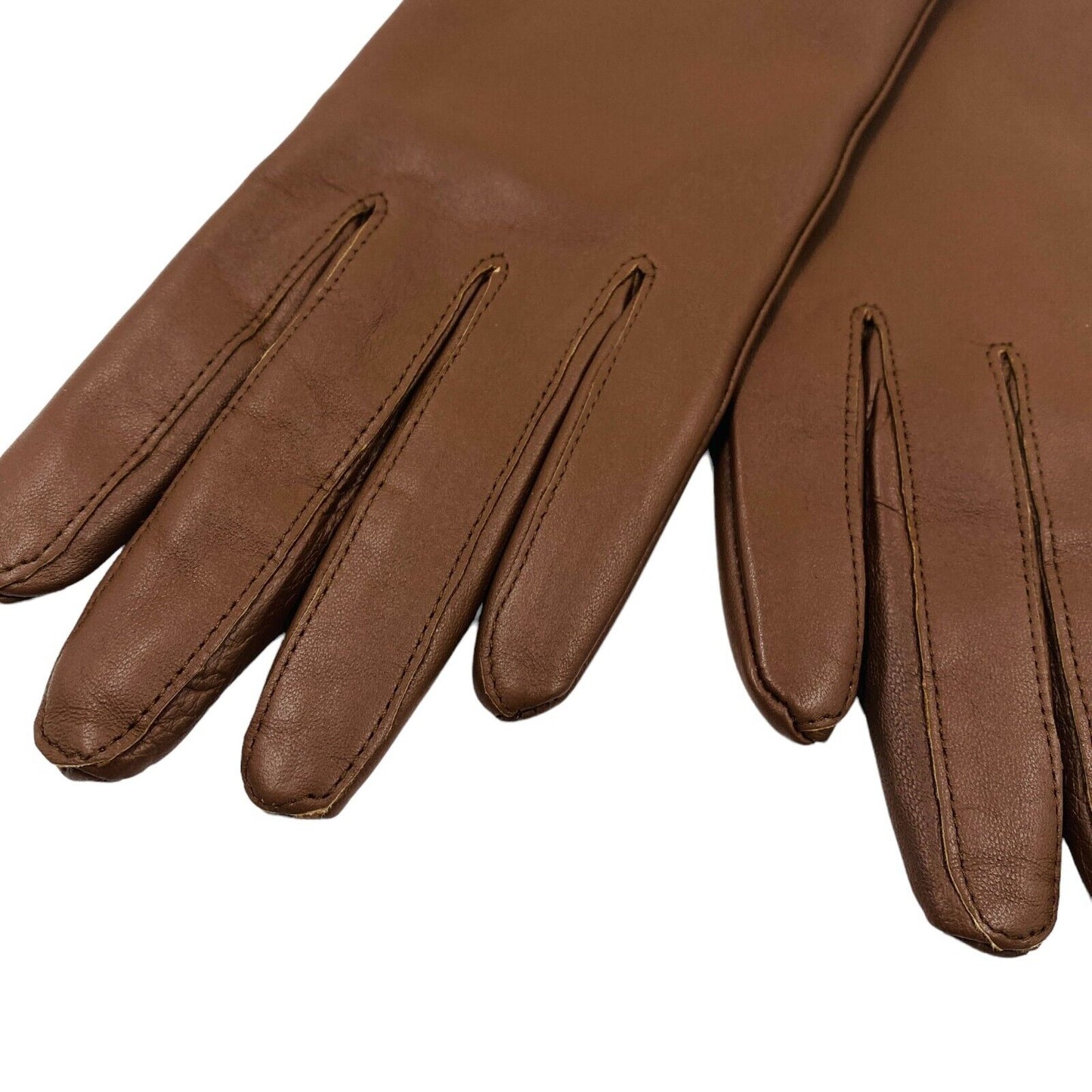 Gants Femme GANT Marron 100% Cuir Taille M