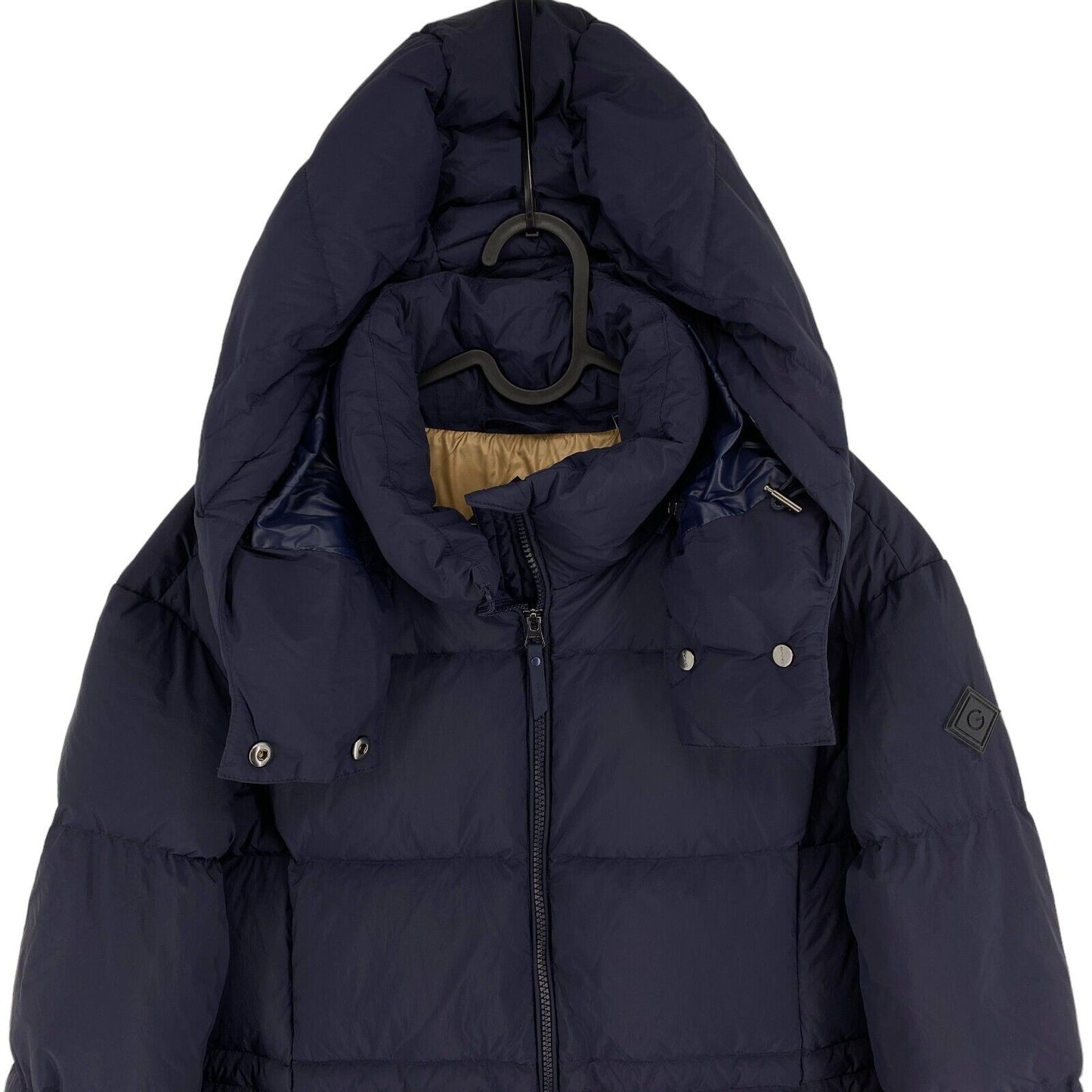 GANT Bleu Marine Mi-longueur Doudoune à capuche Taille L