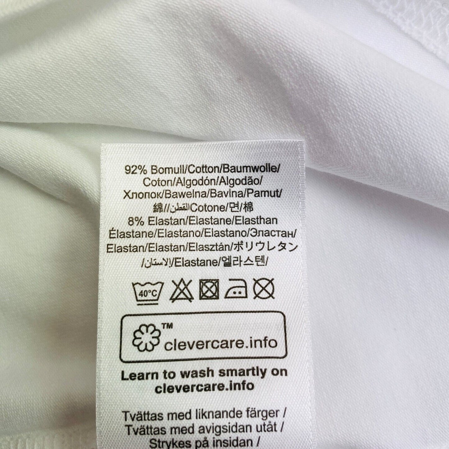 Peak Performance Original T-Shirt mit Rundhalsausschnitt und langen Ärmeln, Größe XS, Weiß