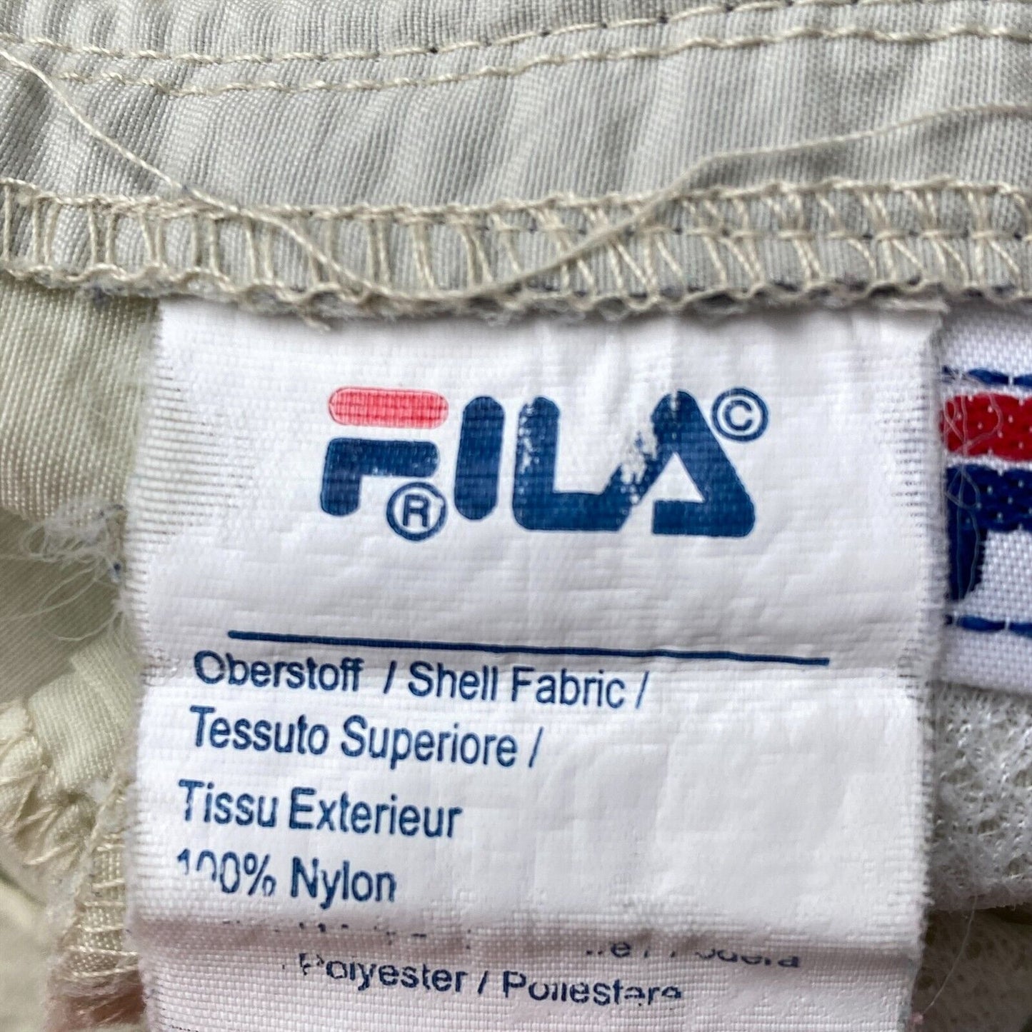 FILA Beige Activewear Shorts Size S