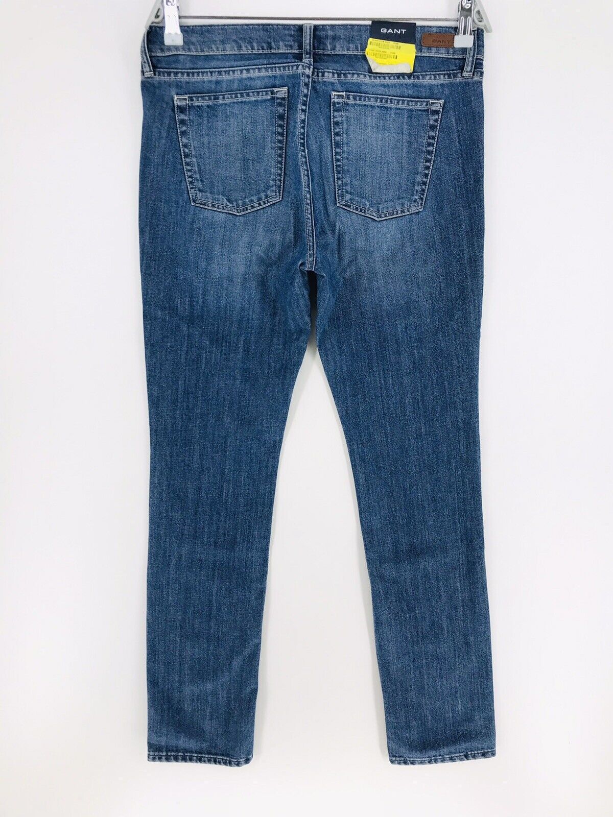 UVP €149 GANT NELLY Damen Blau Low Waist Regular Super Slim Fit Jeans W29 L34