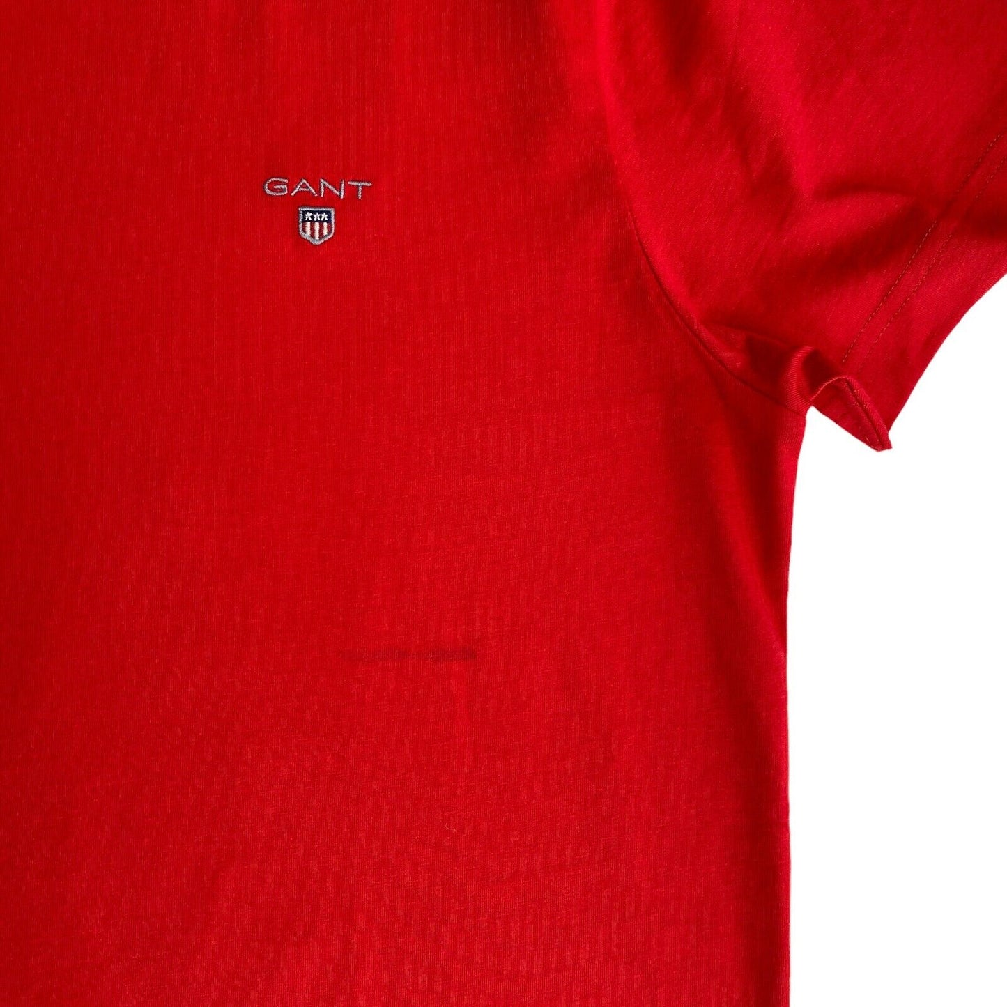 GANT Red Original Regular Crew Neck T Shirt Size M