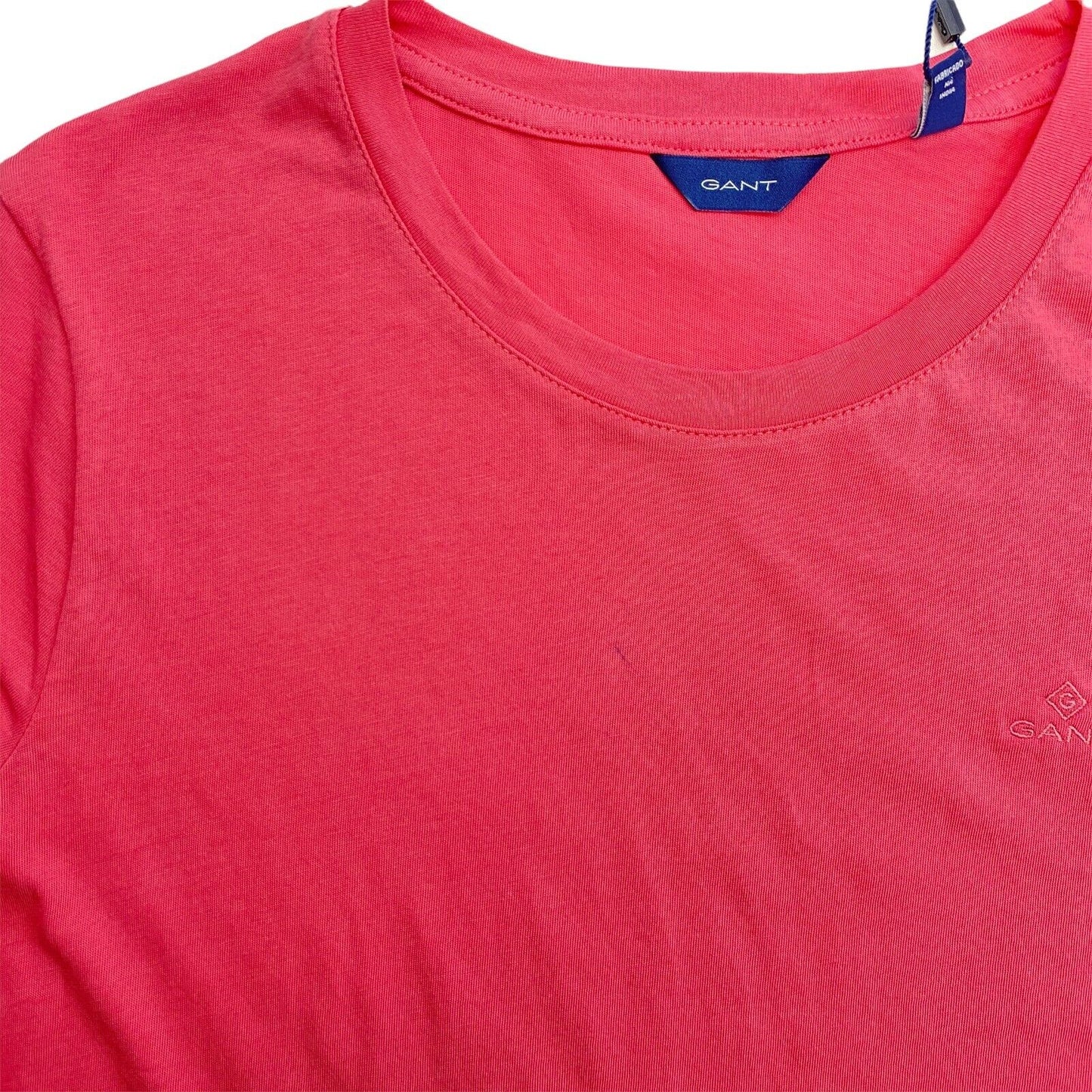 GANT Pink Original Crew Neck T Shirt Size XS