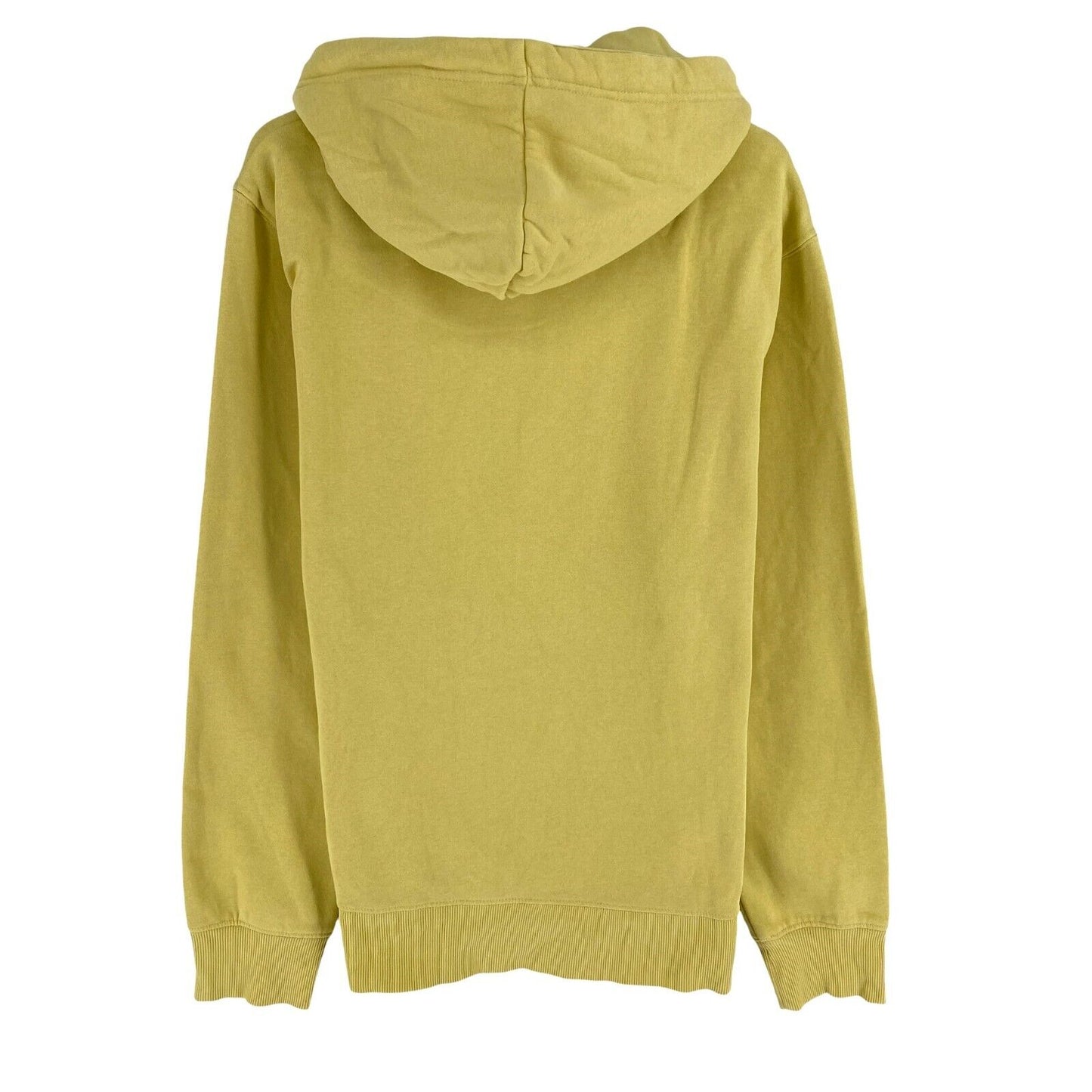 GANT Men Dusty Yellow Logo Hoodie Sweater Jumper Size M