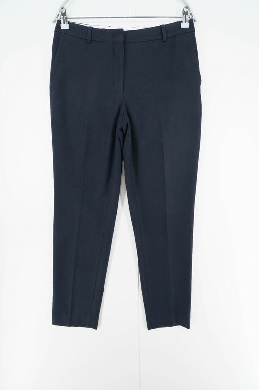 GANT Blue Wool Blend Pants Trousers Size EUR 40 UK 14 US 10