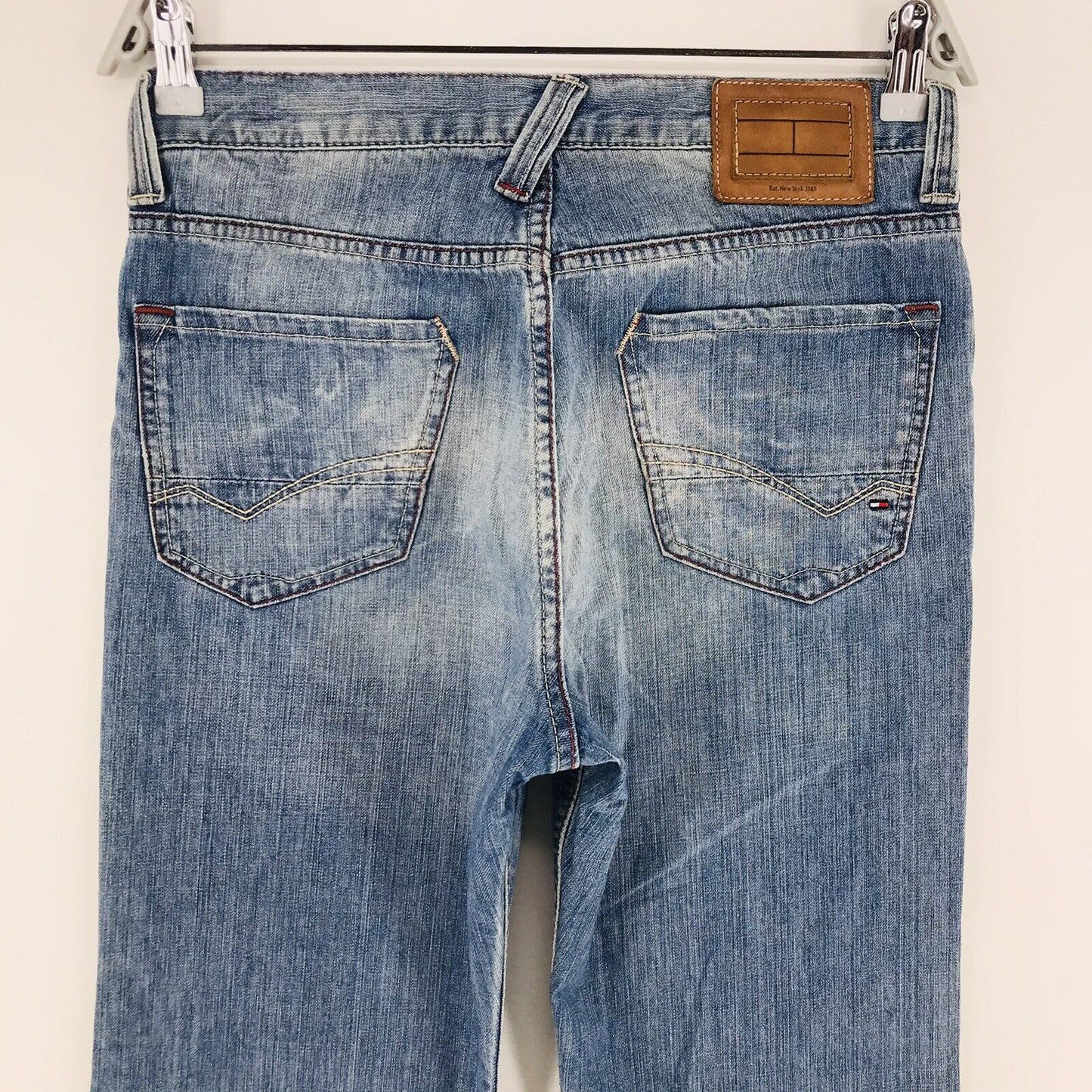 Tommy Hilfiger Blue Regular Straight Fit Jeans Size W31 L31