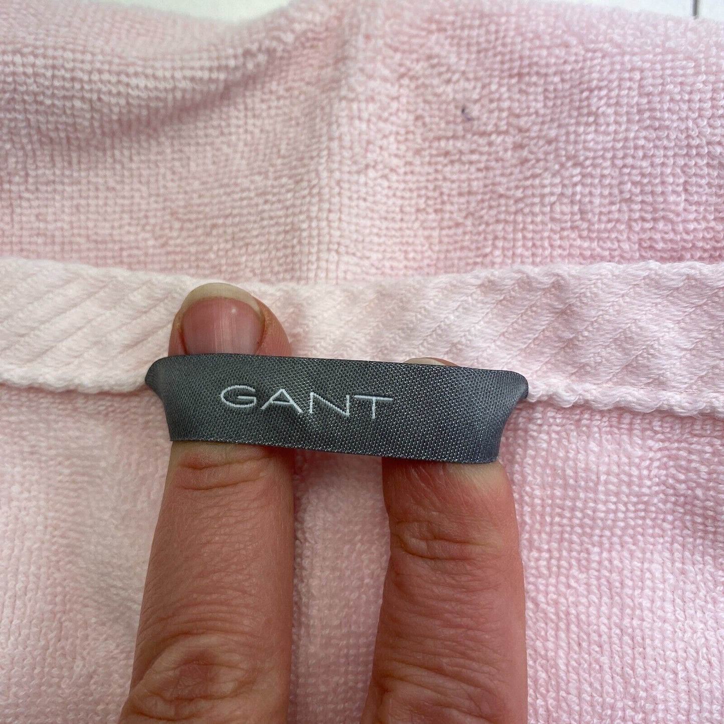 GANT Pink Solid Bath Towel Size 70 x 140 cm