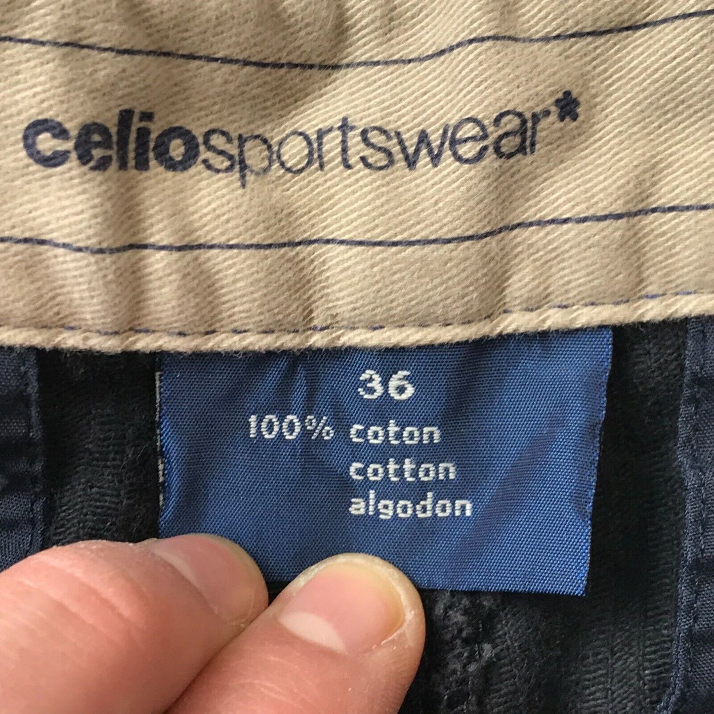 CELIO Cordhose für Damen, schwarz, reguläre Passform, gerade Passform, Größe EUR 36 W28