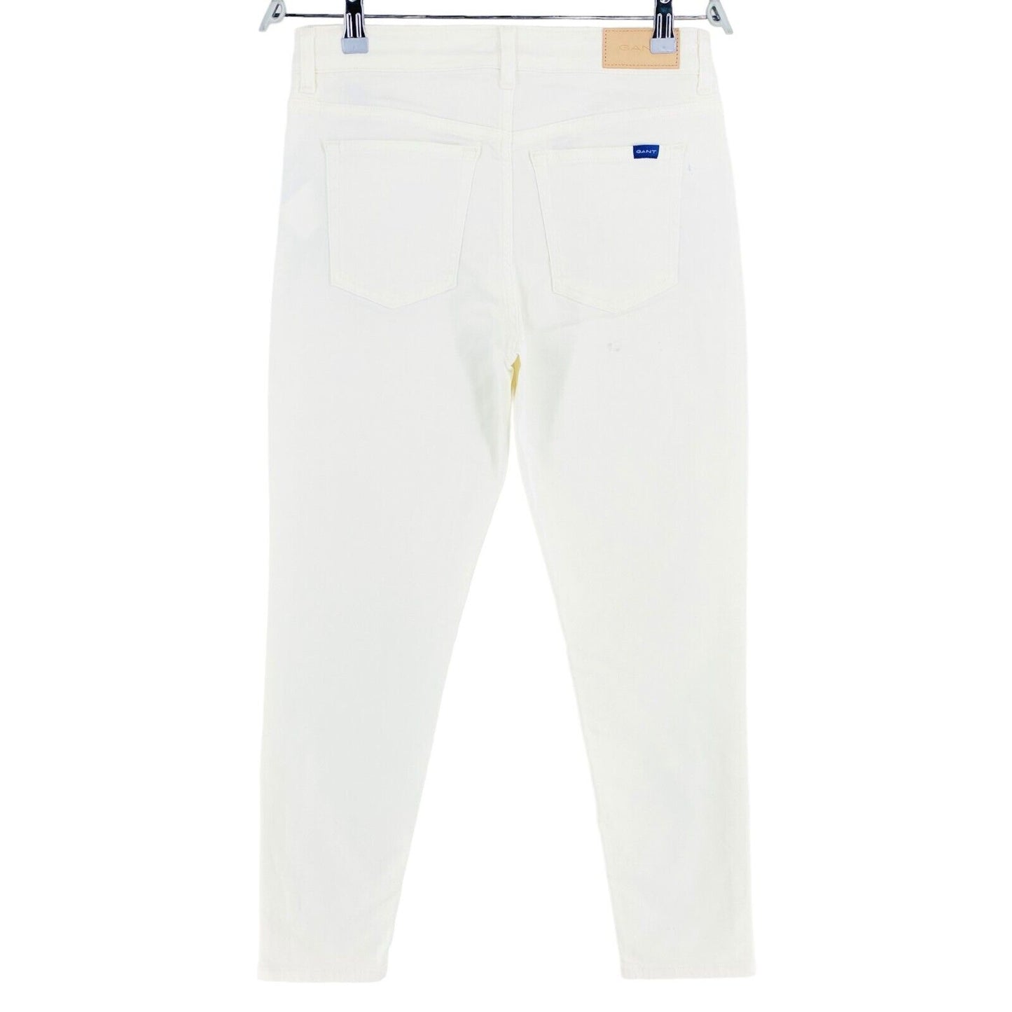 GANT White Farla Slim Cropped Jeans Size W27