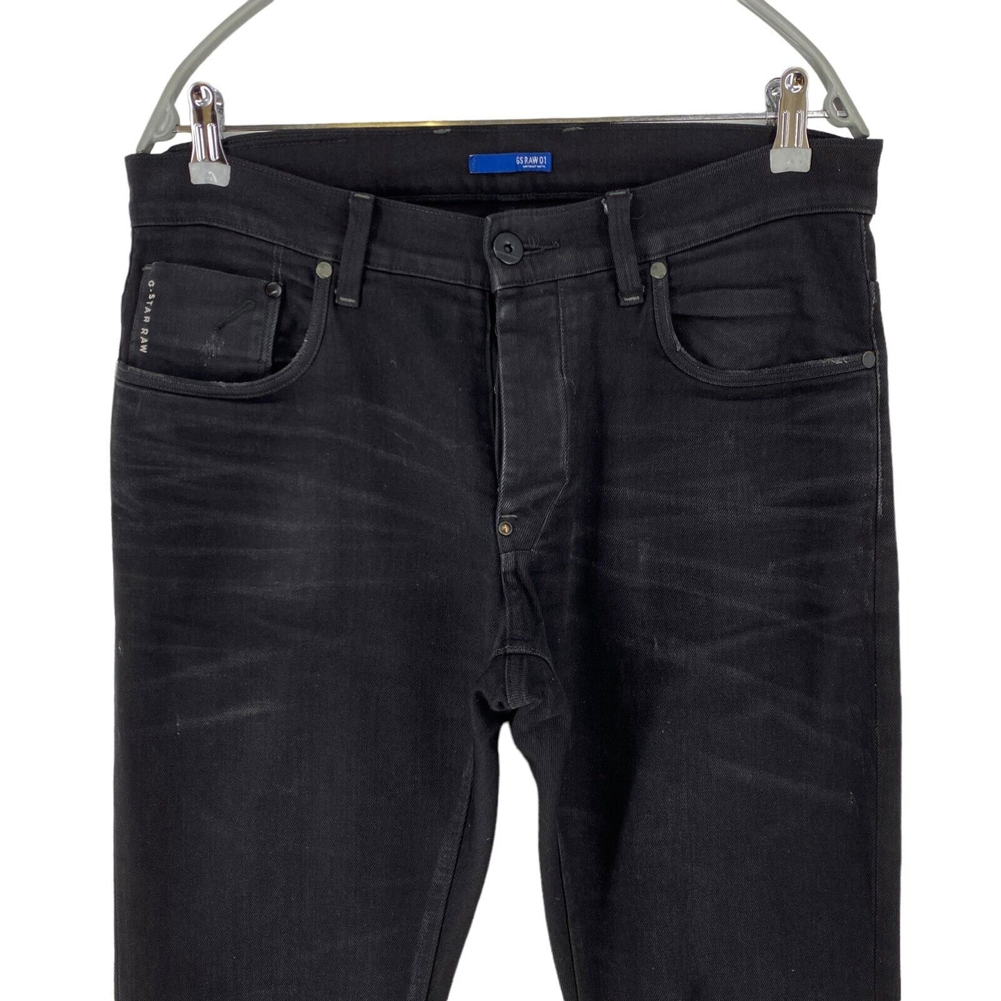 G-STAR DEFEND COJ Jeans in Super-Slim-Fit, Dunkelgrau, W33 L36