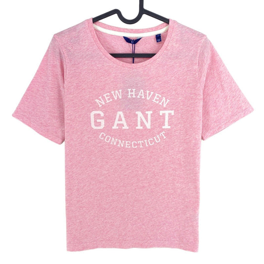 GANT T-shirt à col rond avec logo saisonnier rose taille S