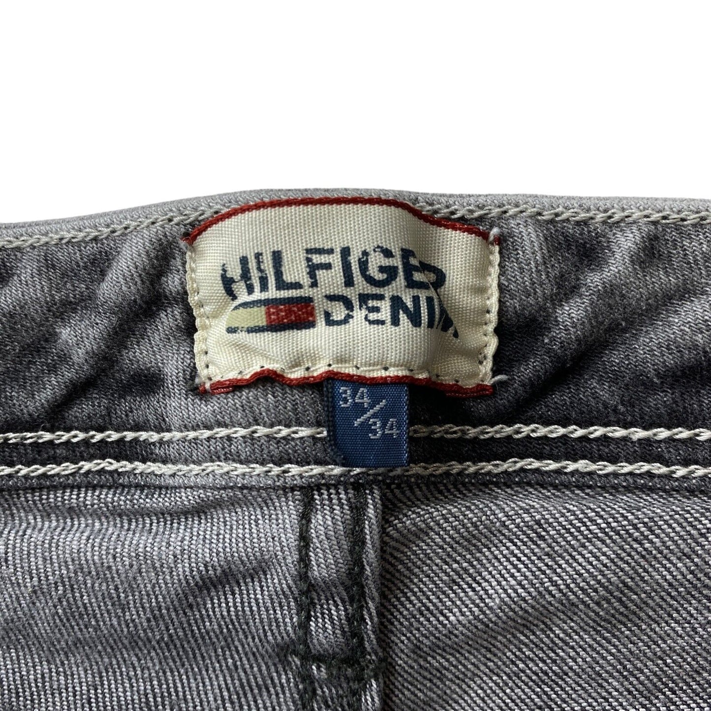 Hilfiger Denim STEVE Grey Slim Tapered Fit Jeans W34 L34