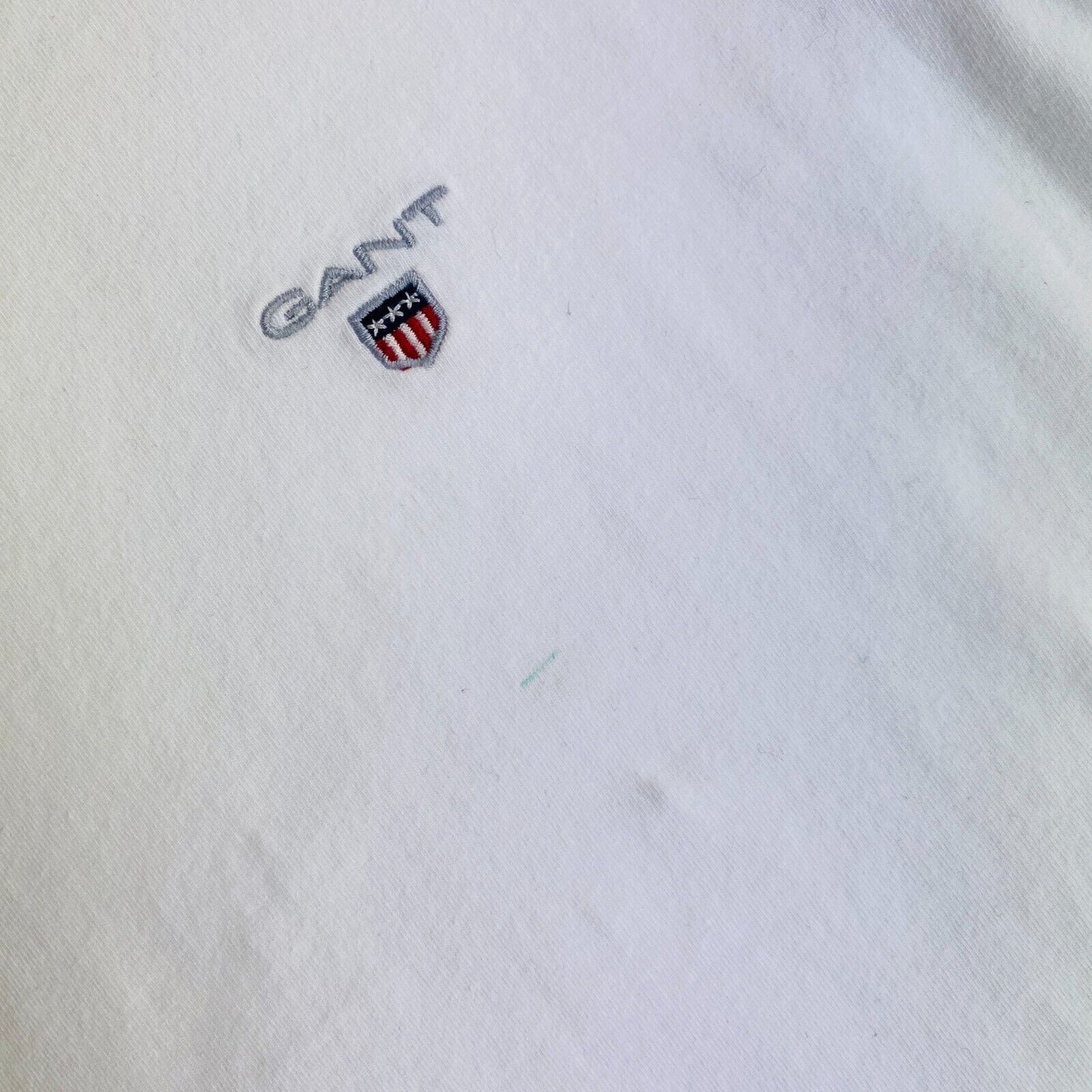 GANT Girls White Fitted Original Crew Neck T Shirt Size 15 Years 170 cm