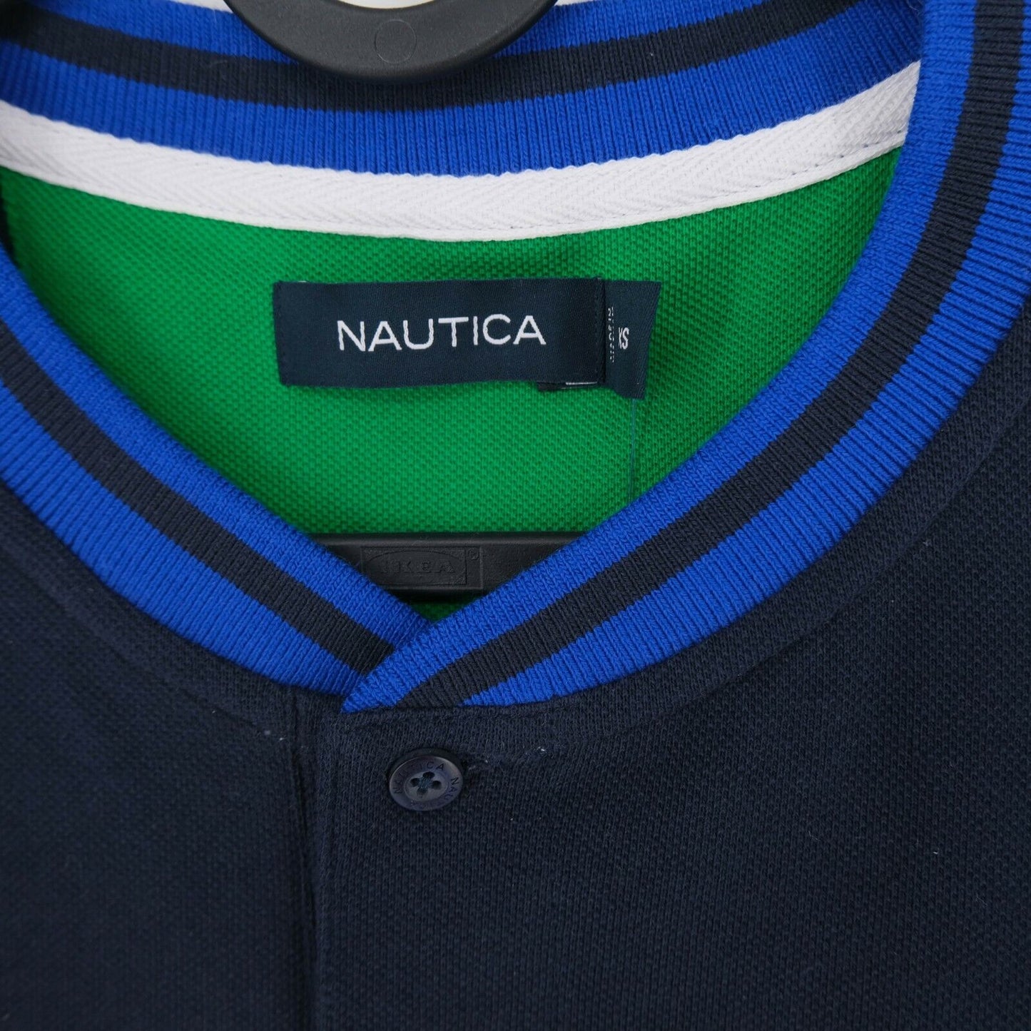 NAUTICA Navy Blue Crew Neck Top T Shirt Size XS L