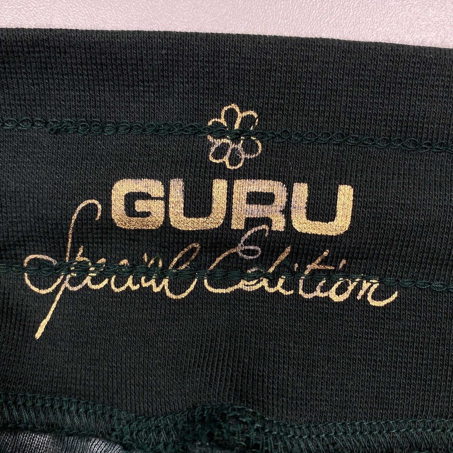 GURU Dark Green Sweat Pants Trousers Size S W27 L30