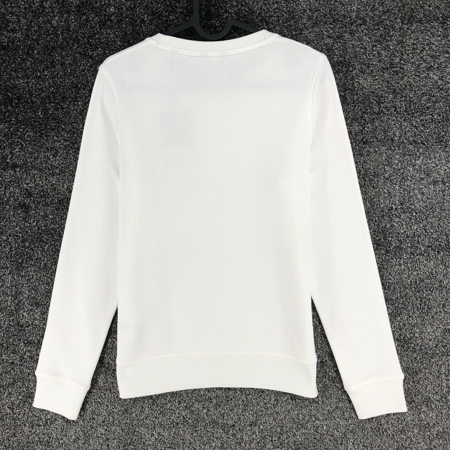 GANT White Logo Crew Neck Jumper Sweater Size XS