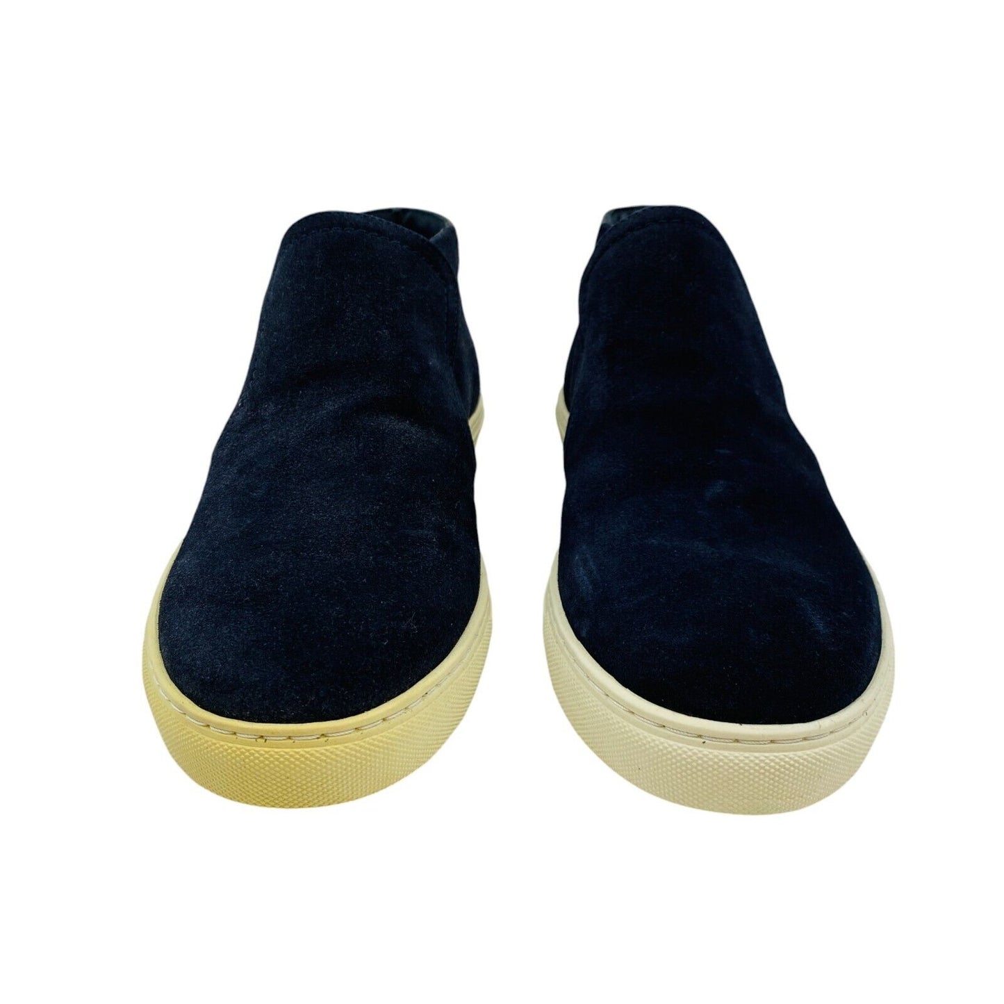 Tommy Hilfiger Mens Navy Blue Suede Leather Slip On Shoes EU 40 US 7.5 UK 6.5