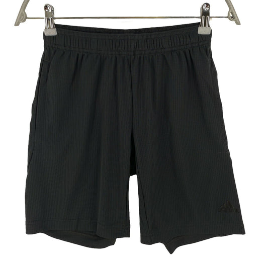 Adidas Climachill Boys Black Athletic Shorts Size 11 - 12 Years