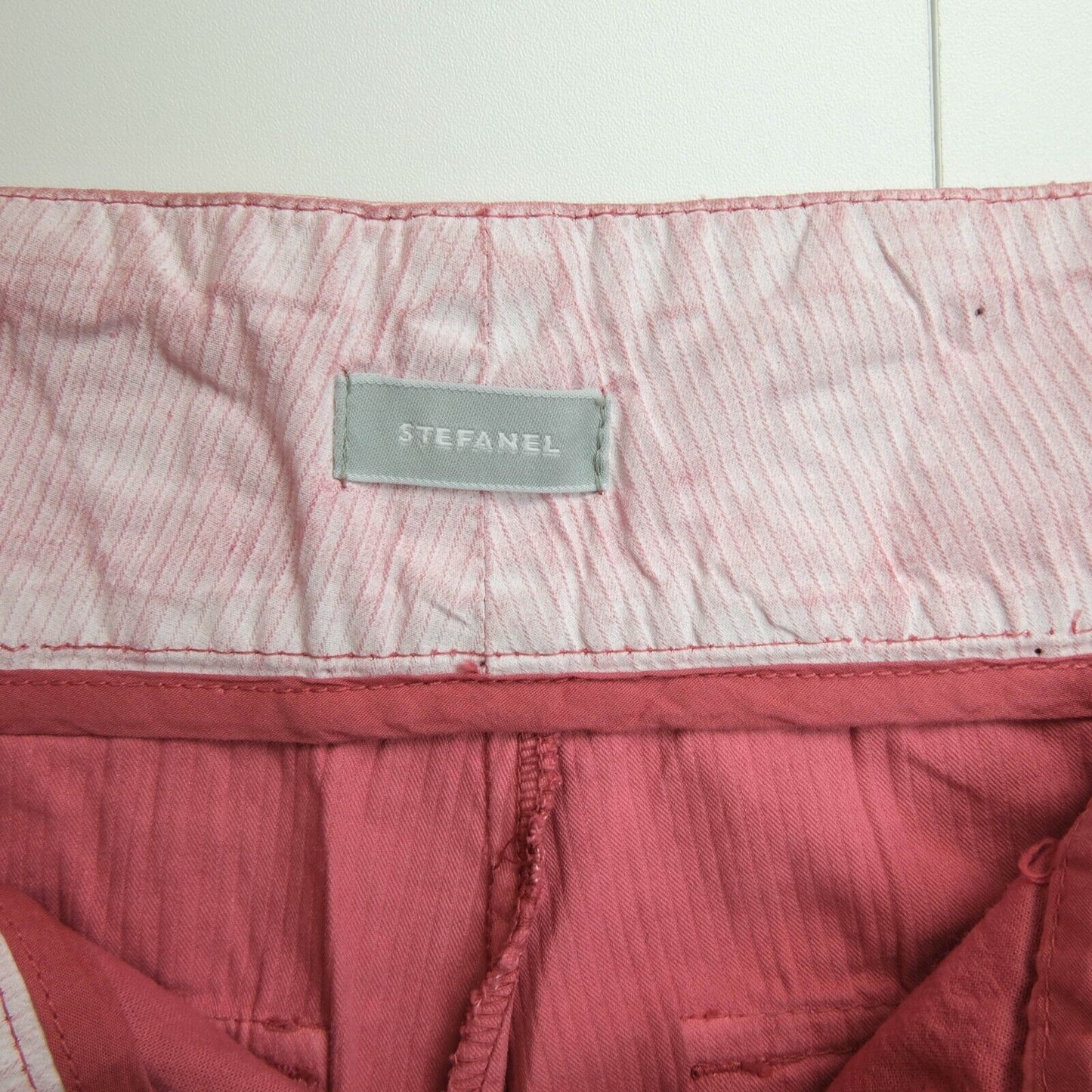 STEFANEL Pink Flared Pants Trousers Size EU 32 UK 2 US 0