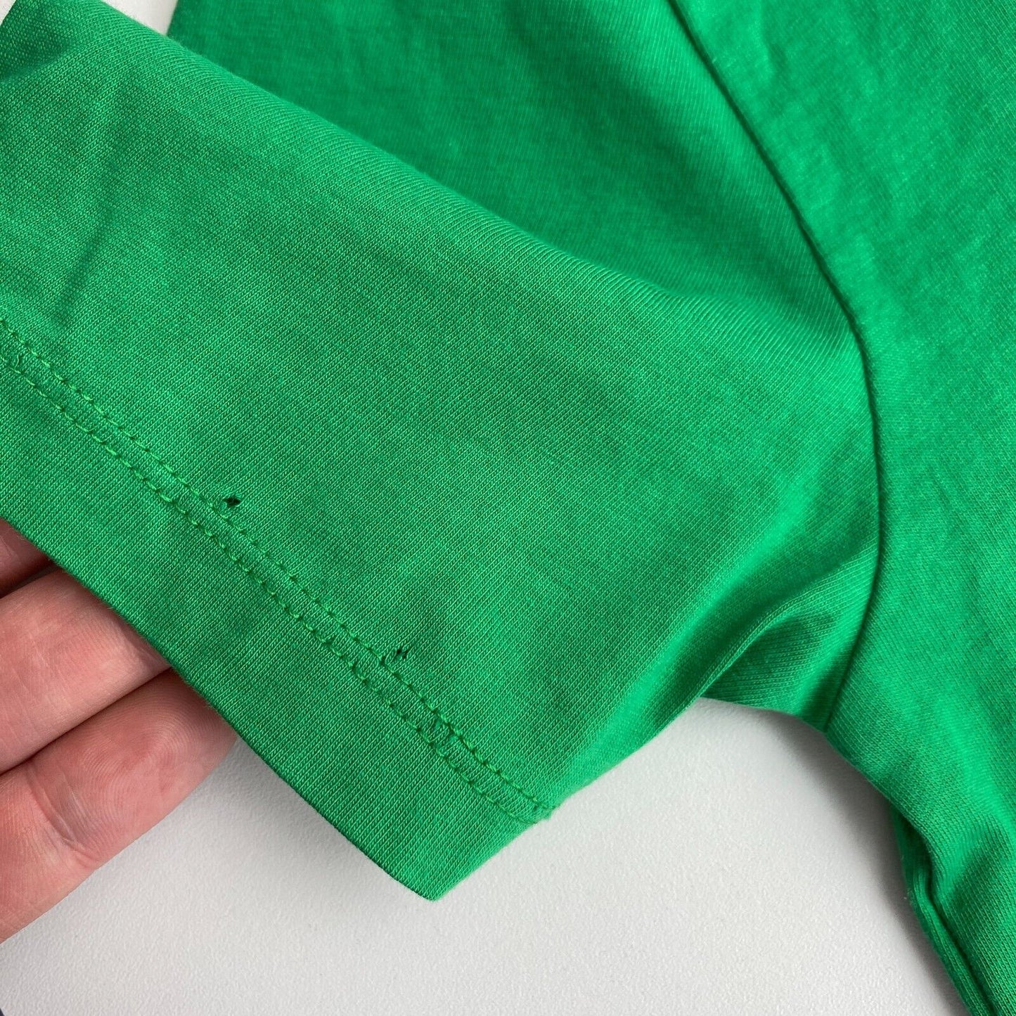 GANT T-shirt à col rond original vert pour garçon Taille 11-12 ans 146/152 cm