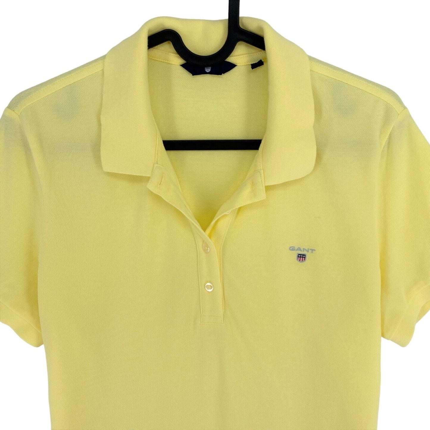 Polo GANT Original Jaune Manches Courtes Taille L