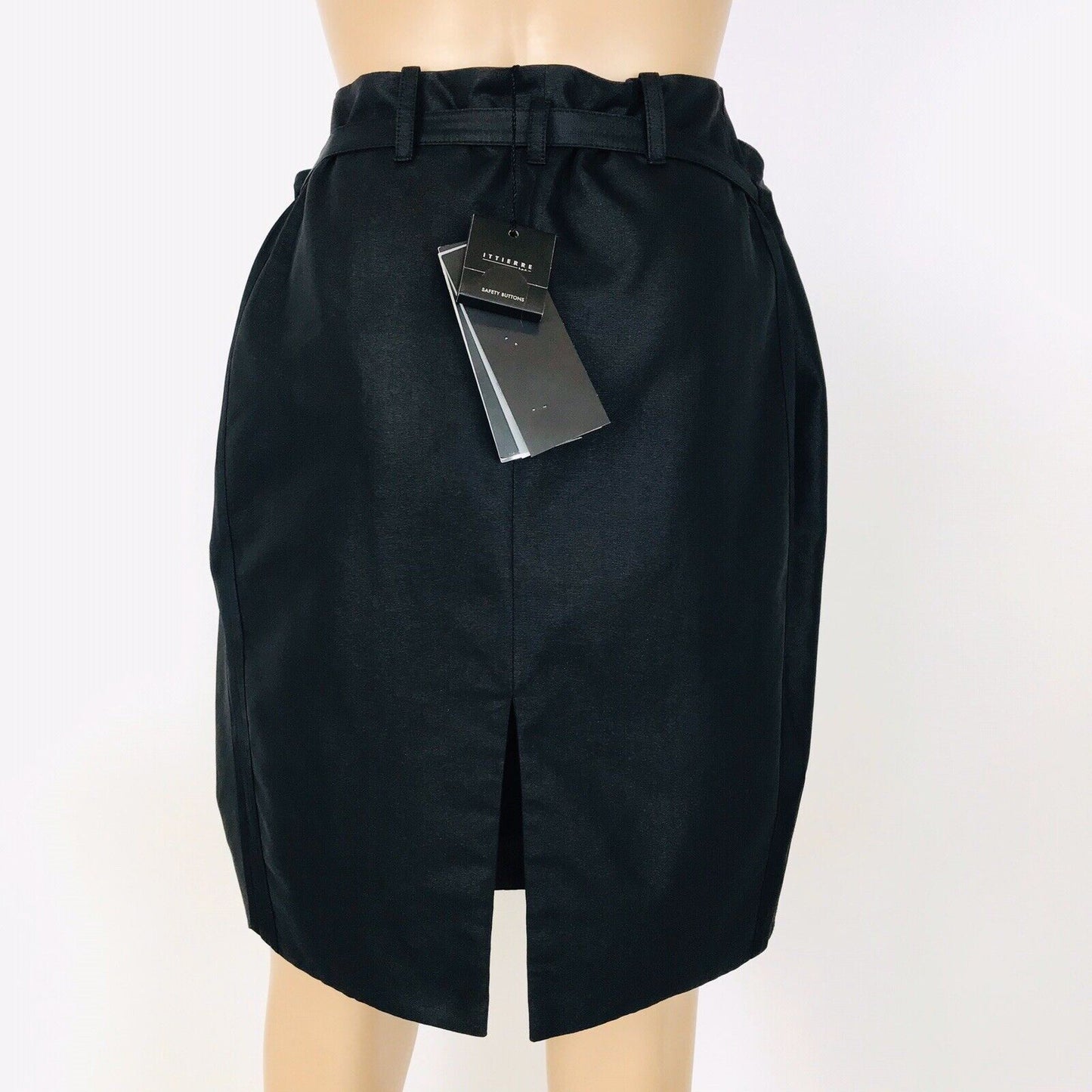 Just Cavalli RRP $320 Women's Designer Black Skirt Size W28 IT 42 UK 10