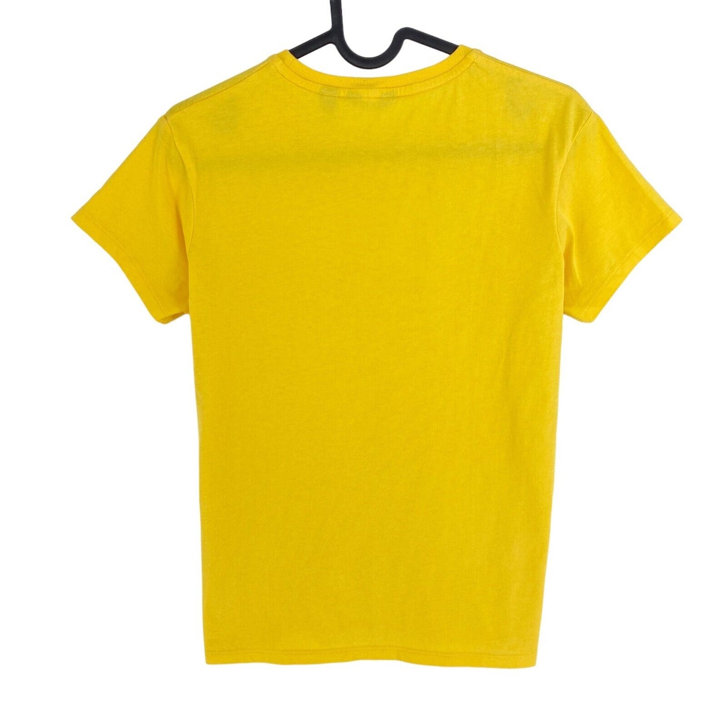 GANT Girls Yellow Logo Crew Neck T Shirt Size 15 Years 170 cm