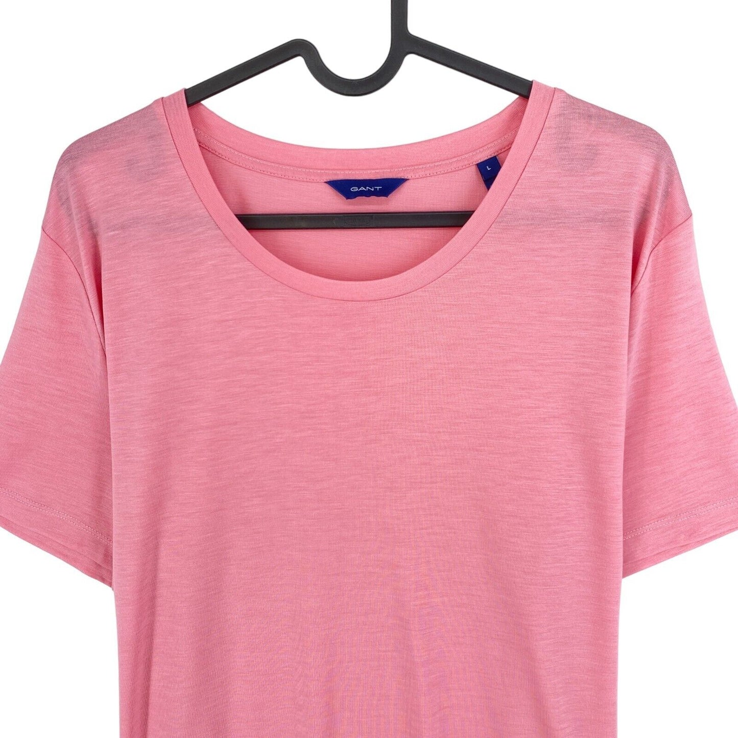 GANT Pink Lightweight Crew Neck T Shirt Size L