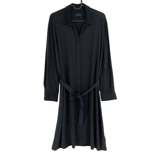 GANT Navy Blue A Line Shirt Dress Size EU 40 UK 12 US 10