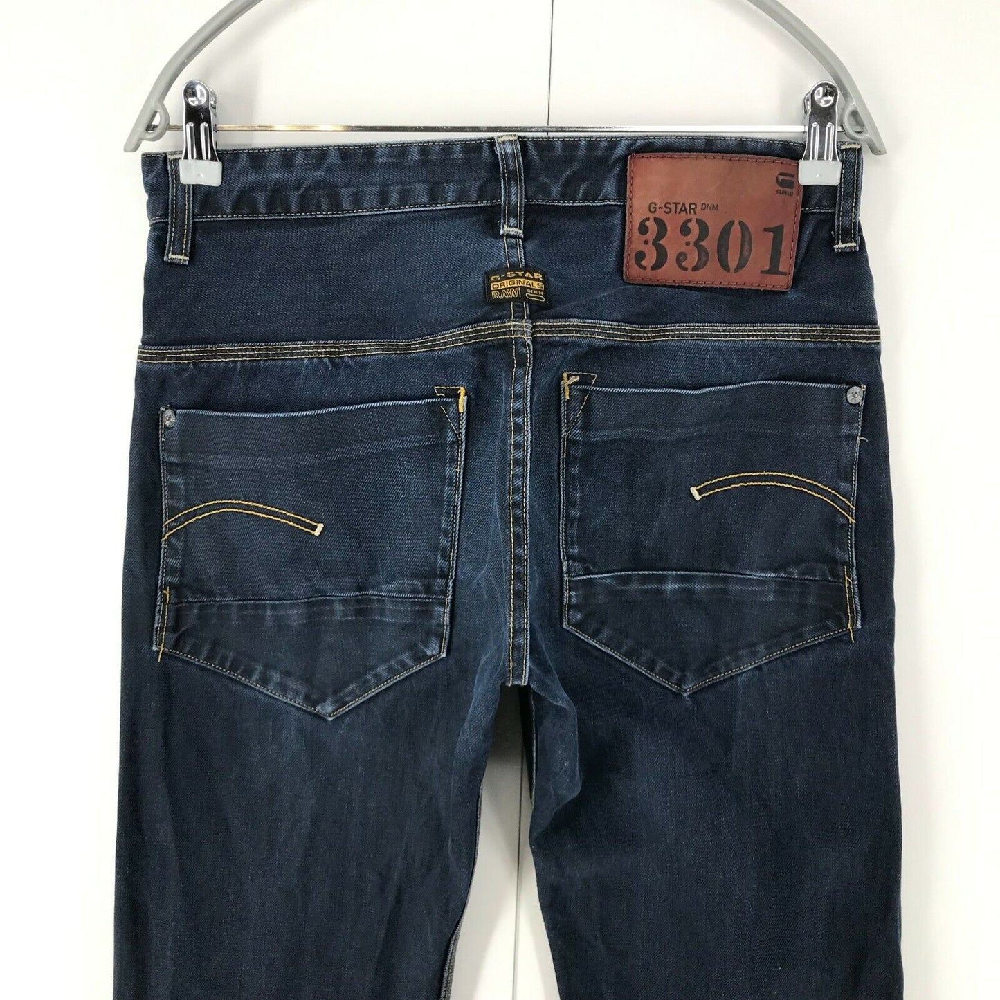 G-STAR RAW ROTOR Dunkelblaue Jeans mit normaler gerader Passform, Größe W31 L34