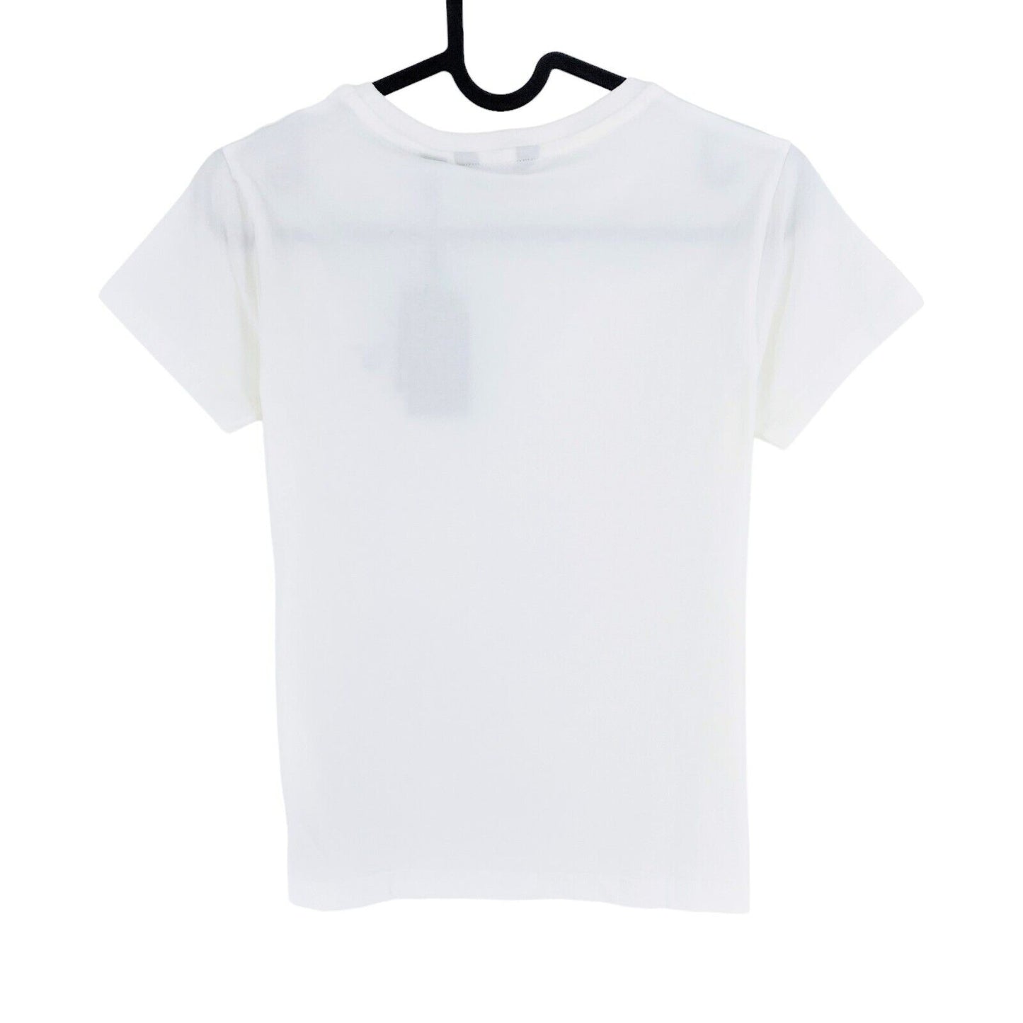 GANT T-shirt blanc ajusté original à col rond pour fille Taille 15 ans 170 cm