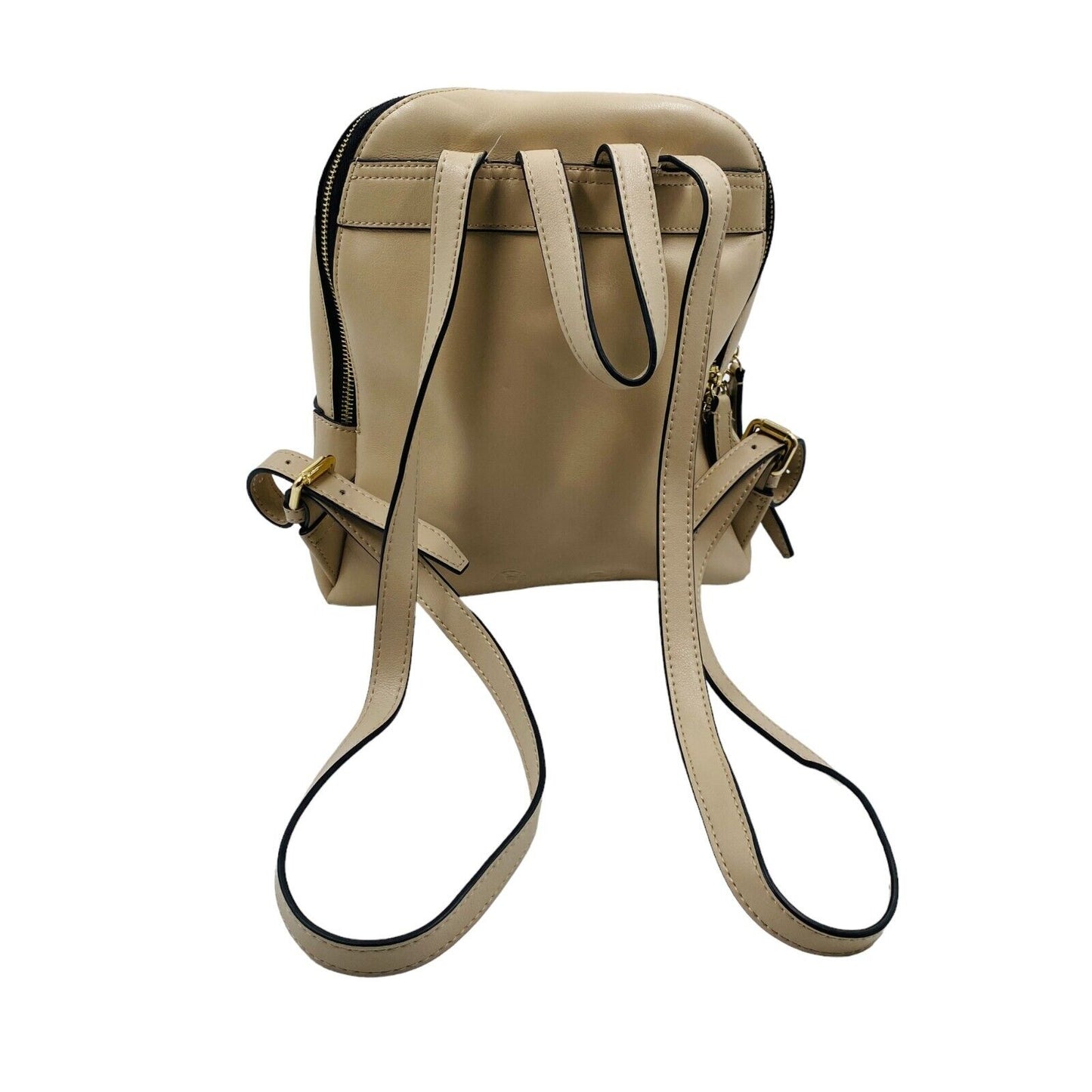 LA MARTINA Women Beige Calf Leather Backpack Bag