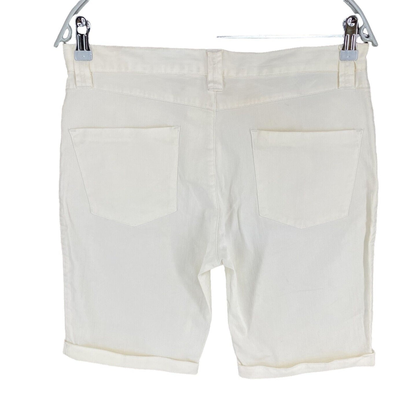 RPR €115 LACOSTE White Bermuda Shorts Size EU 38 UK 10 US 6 W31