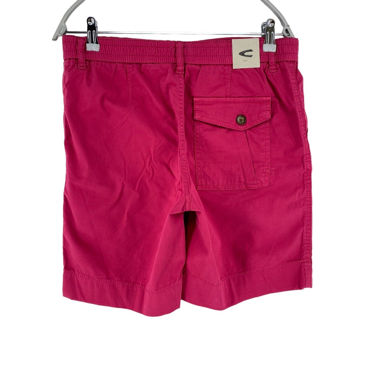 CAMEL ACTIVE Women Pink Regular Fit Chino Shorts Size W26