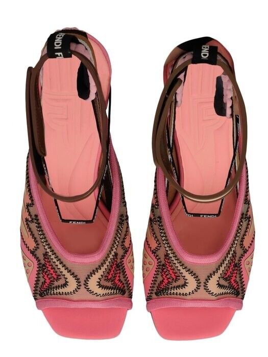 FENDI Pink Pumps High Heel Shoes Size EUR 35 US 5 UK 2