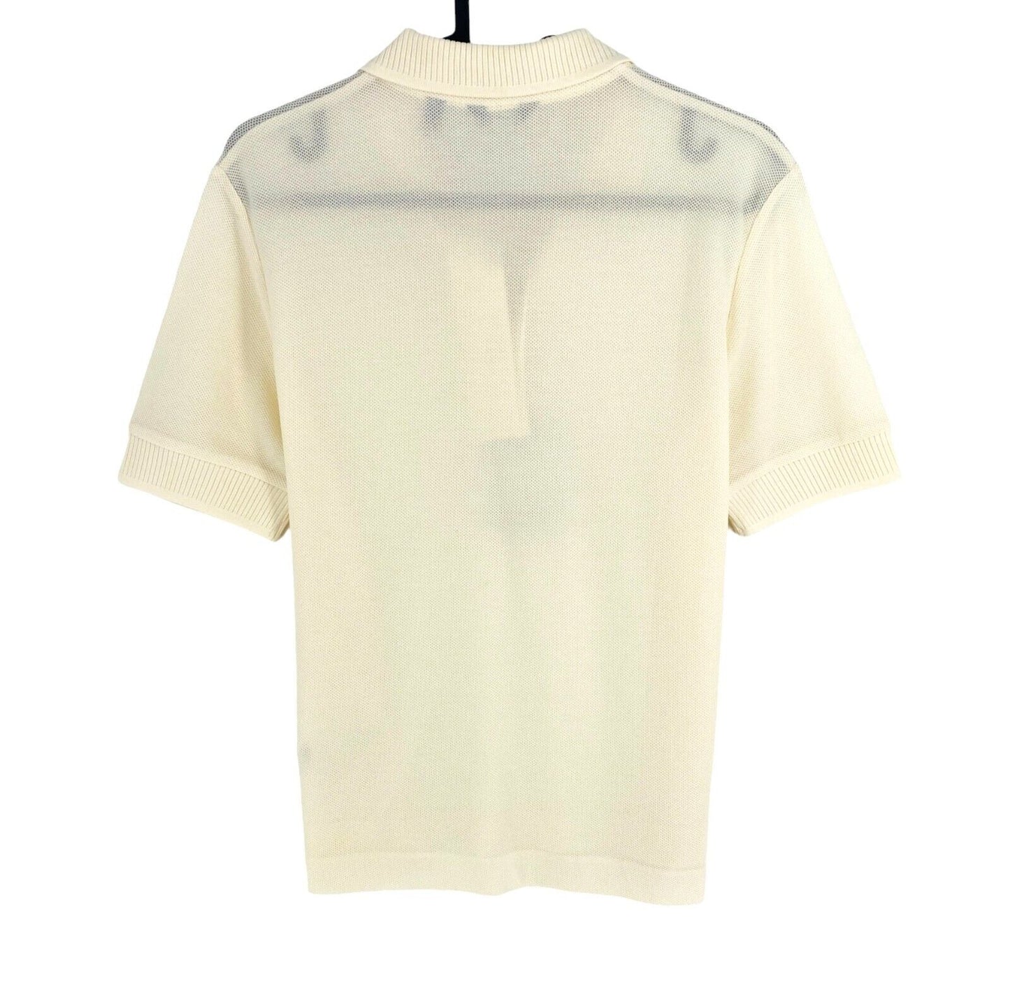 GANT Women Beige Short Sleeves Pique Polo Shirt Size S