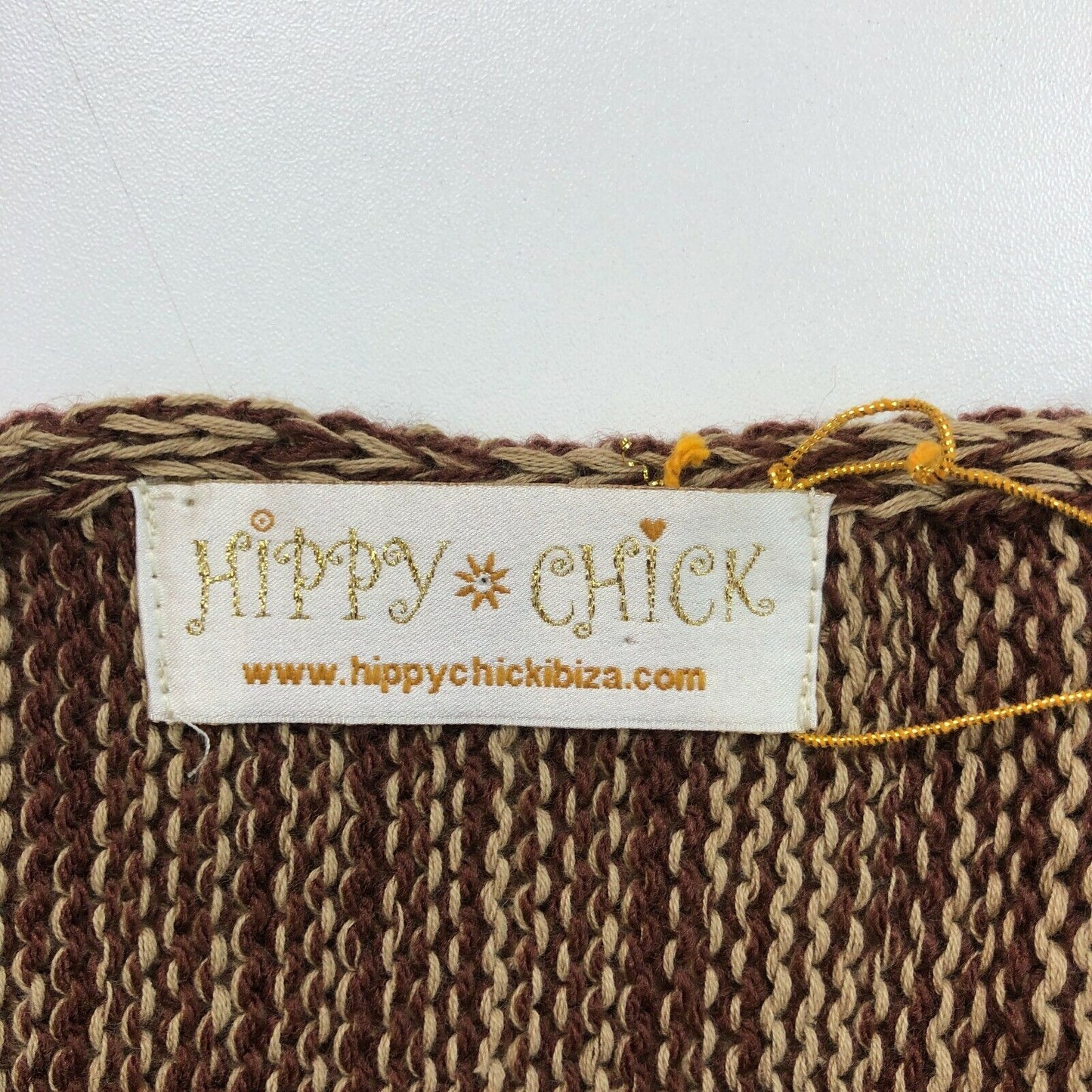 HIPPY CHICK Brown Sydney Scarf Shawl